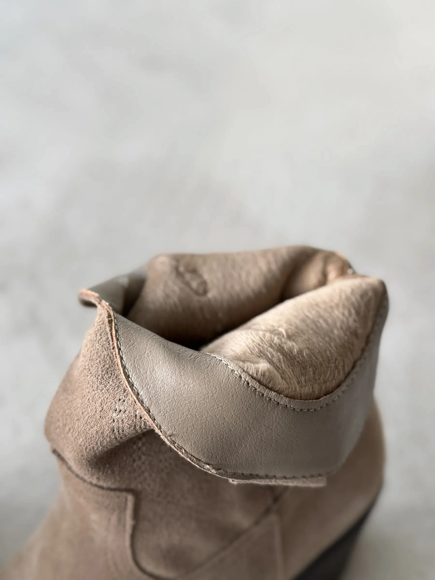 Казаки женские натуральная замша