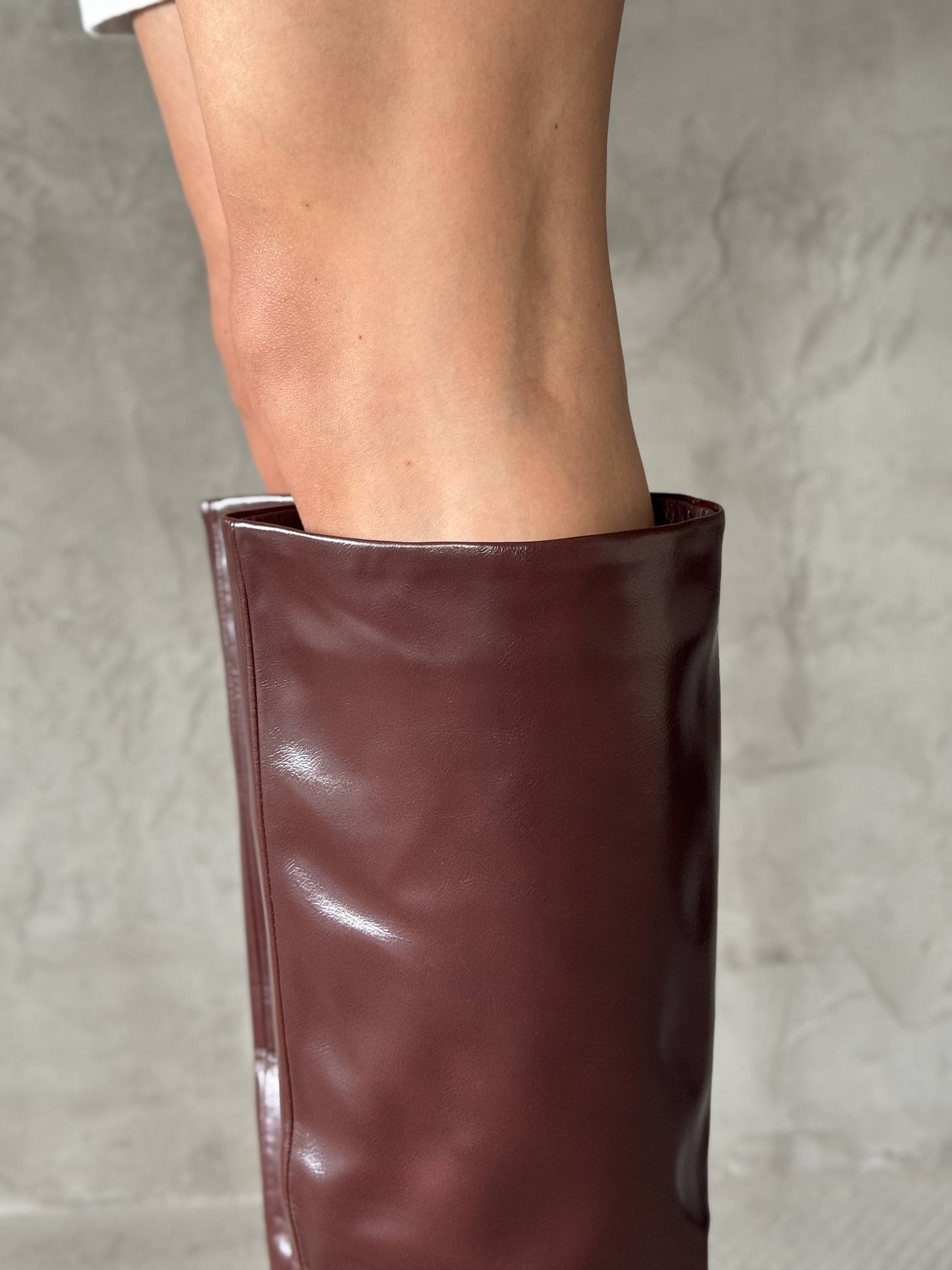 Сапоги женские экокожа