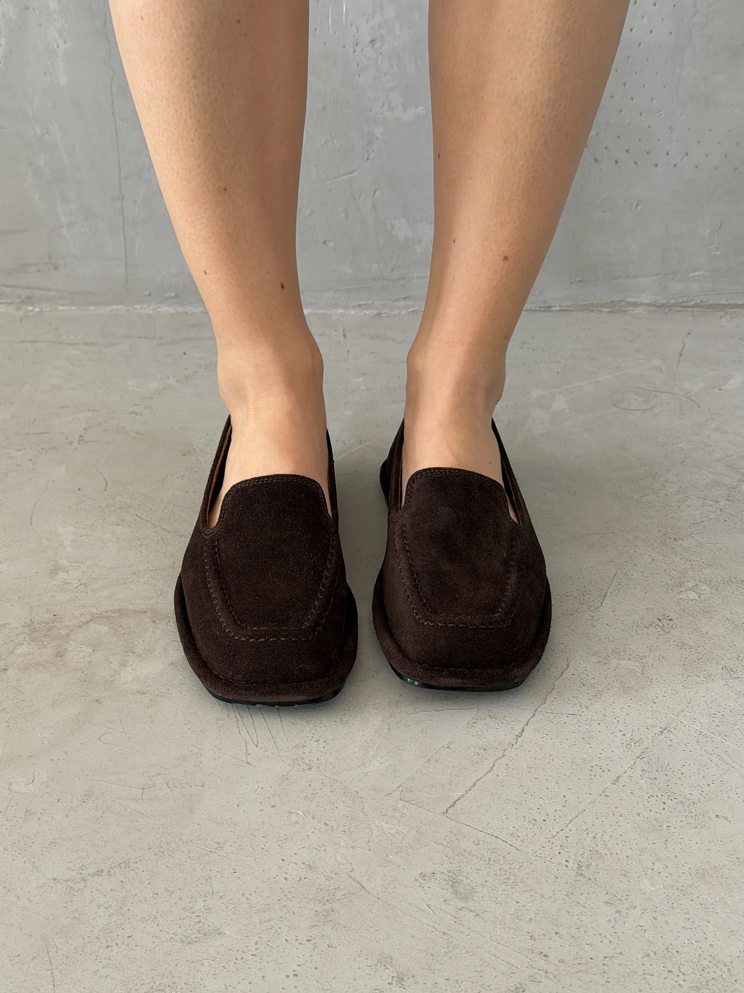 Лоферы на тонкой подошве