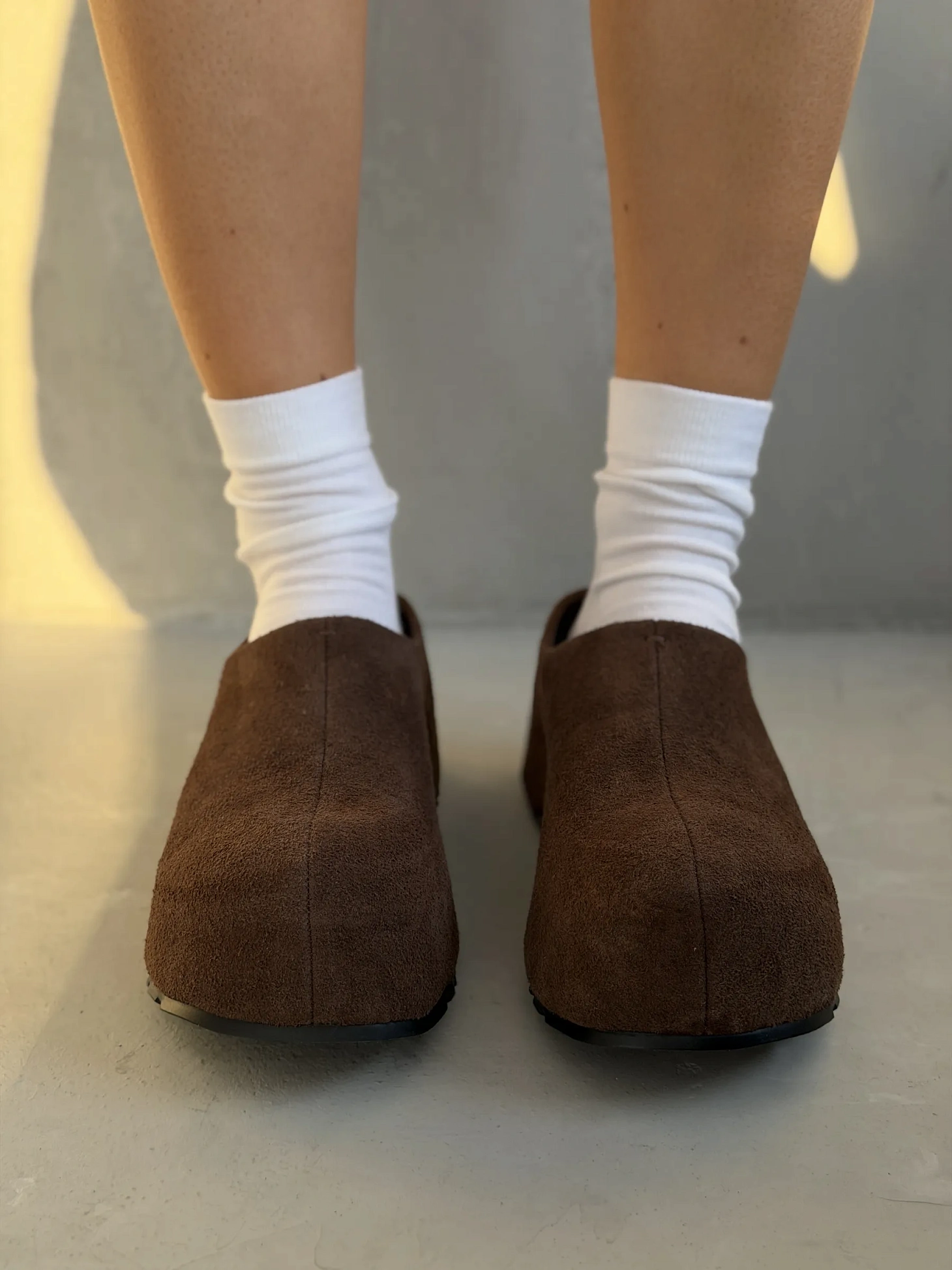 Летние сабо женские на высокой платформе