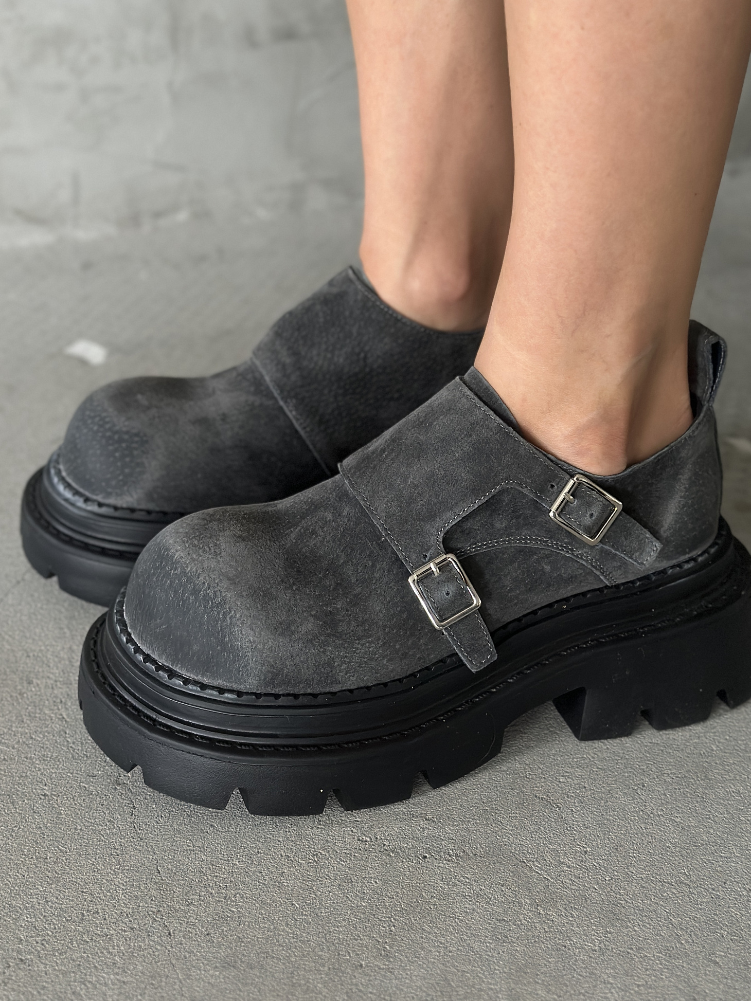 Ботинки женские натуральная замша