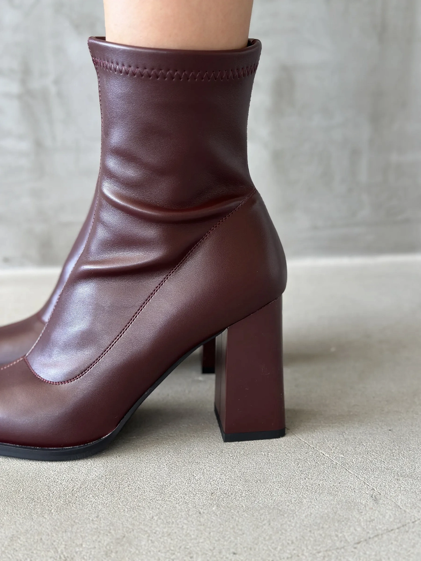 Ботильоны женские экокожа