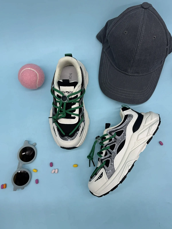 Детские кроссовки спортивные на высокой платформе