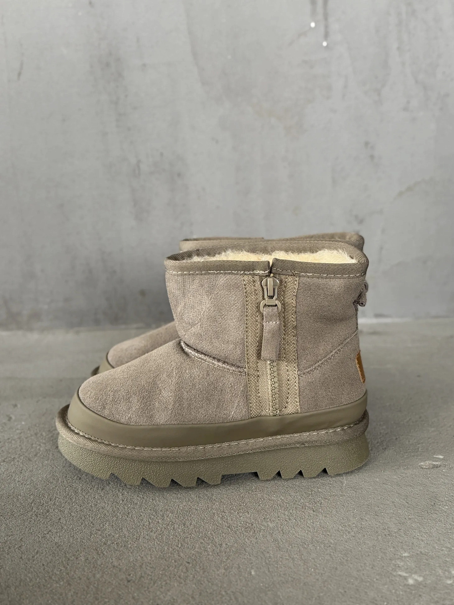 Детские угги зимние на платформе