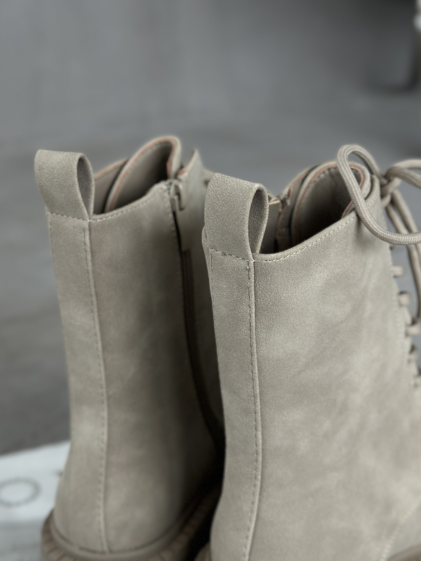 Ботинки женские экокожа