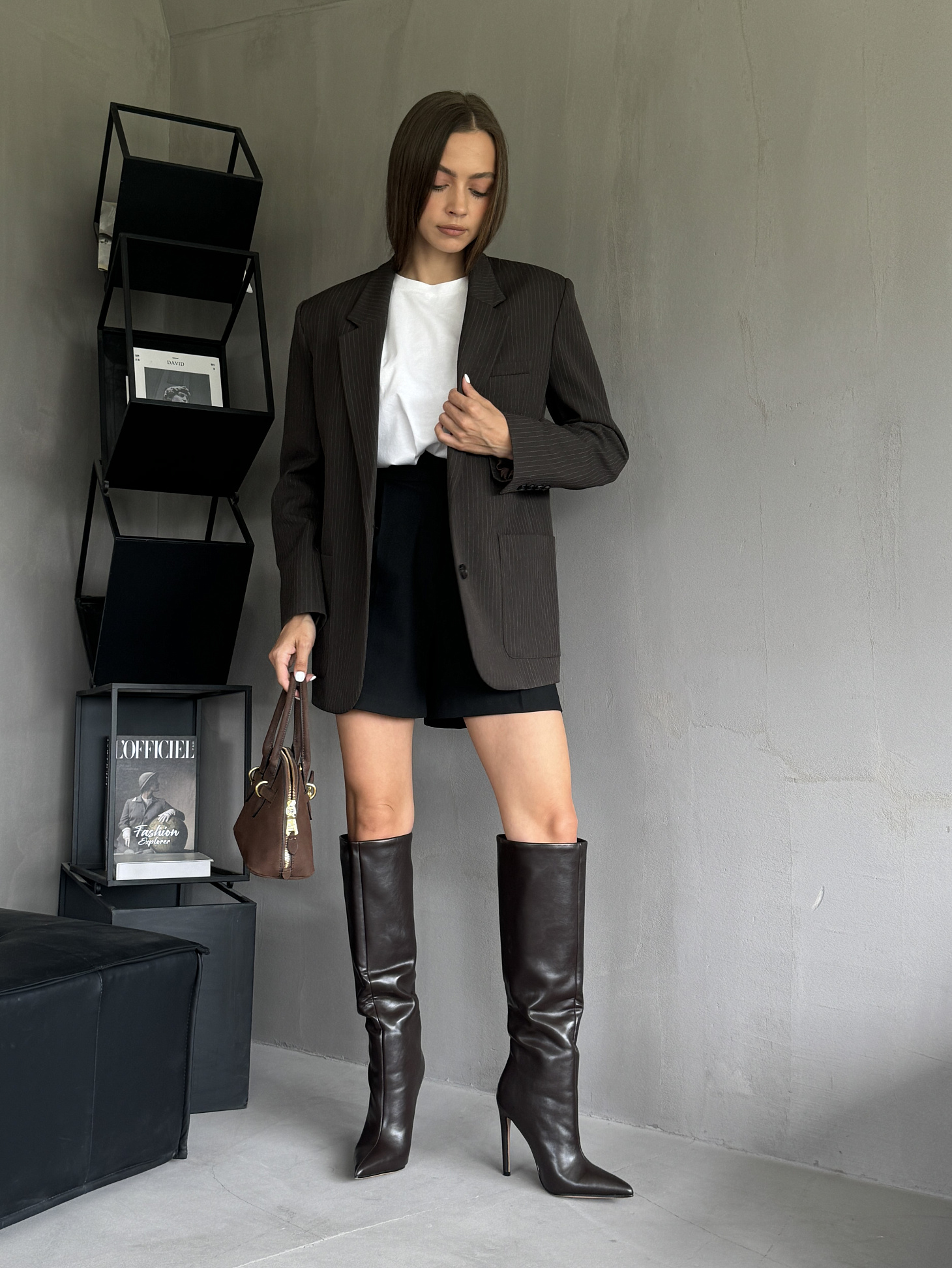 Сапоги женские экокожа