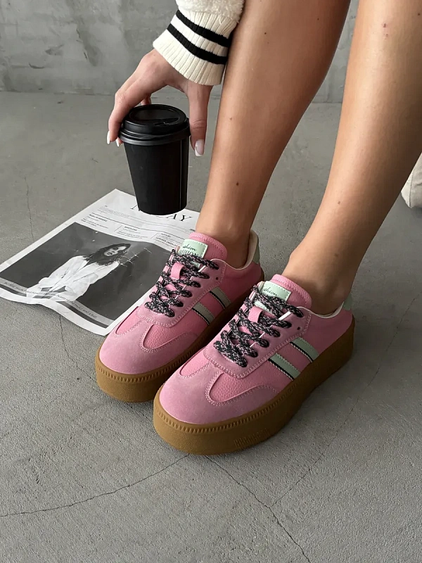 Кеды женские экокожа