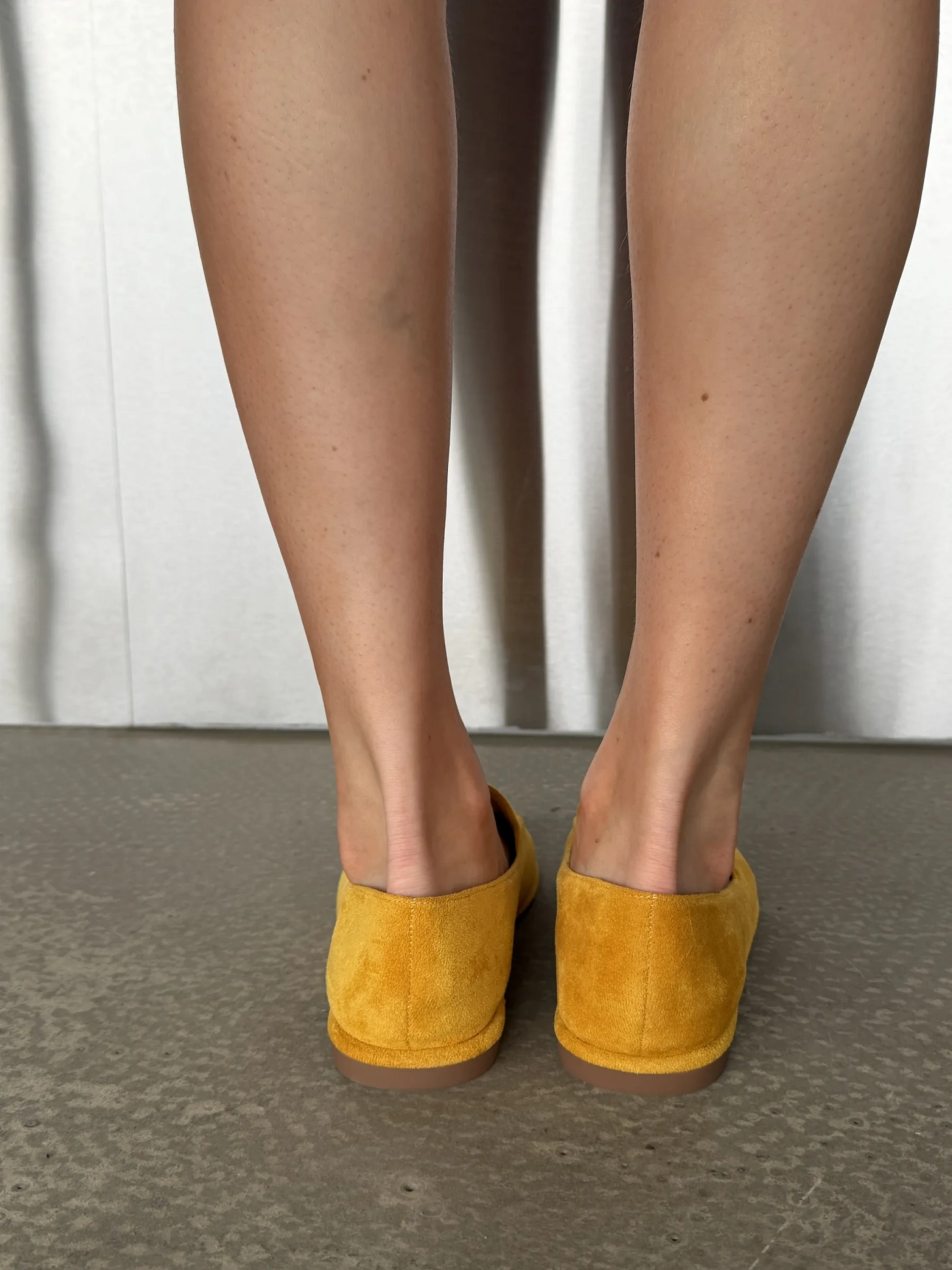 Лоферы женские замшевые рыжие летние