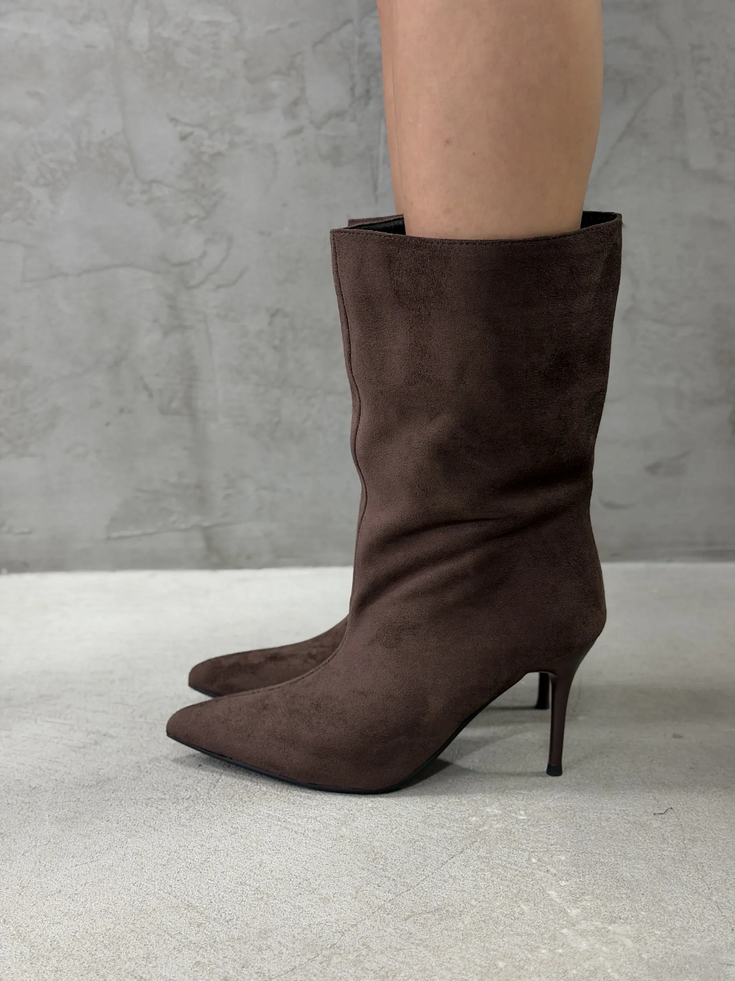 Сапоги женские текстиль