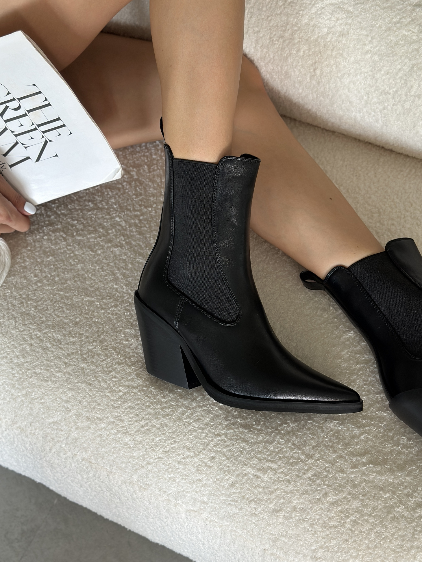 Казаки женские экокожа