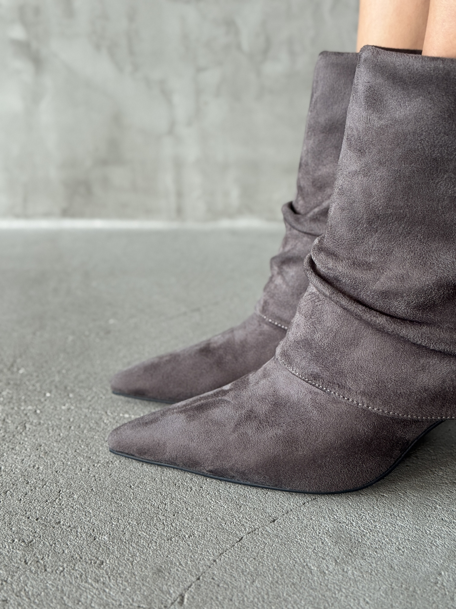 Ботильоны женские текстиль