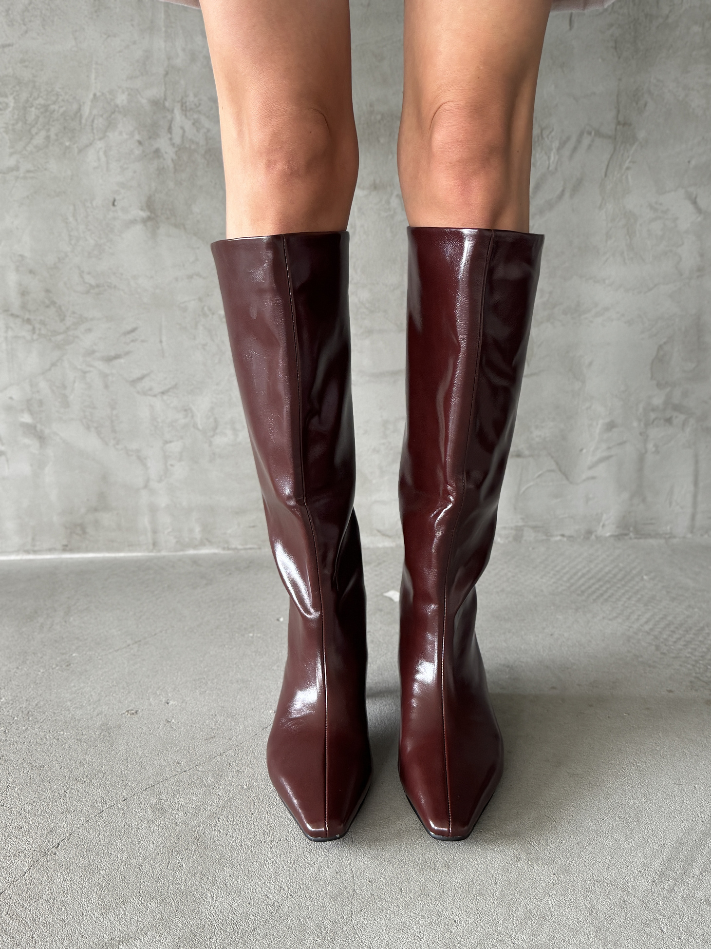 Сапоги женские экокожа