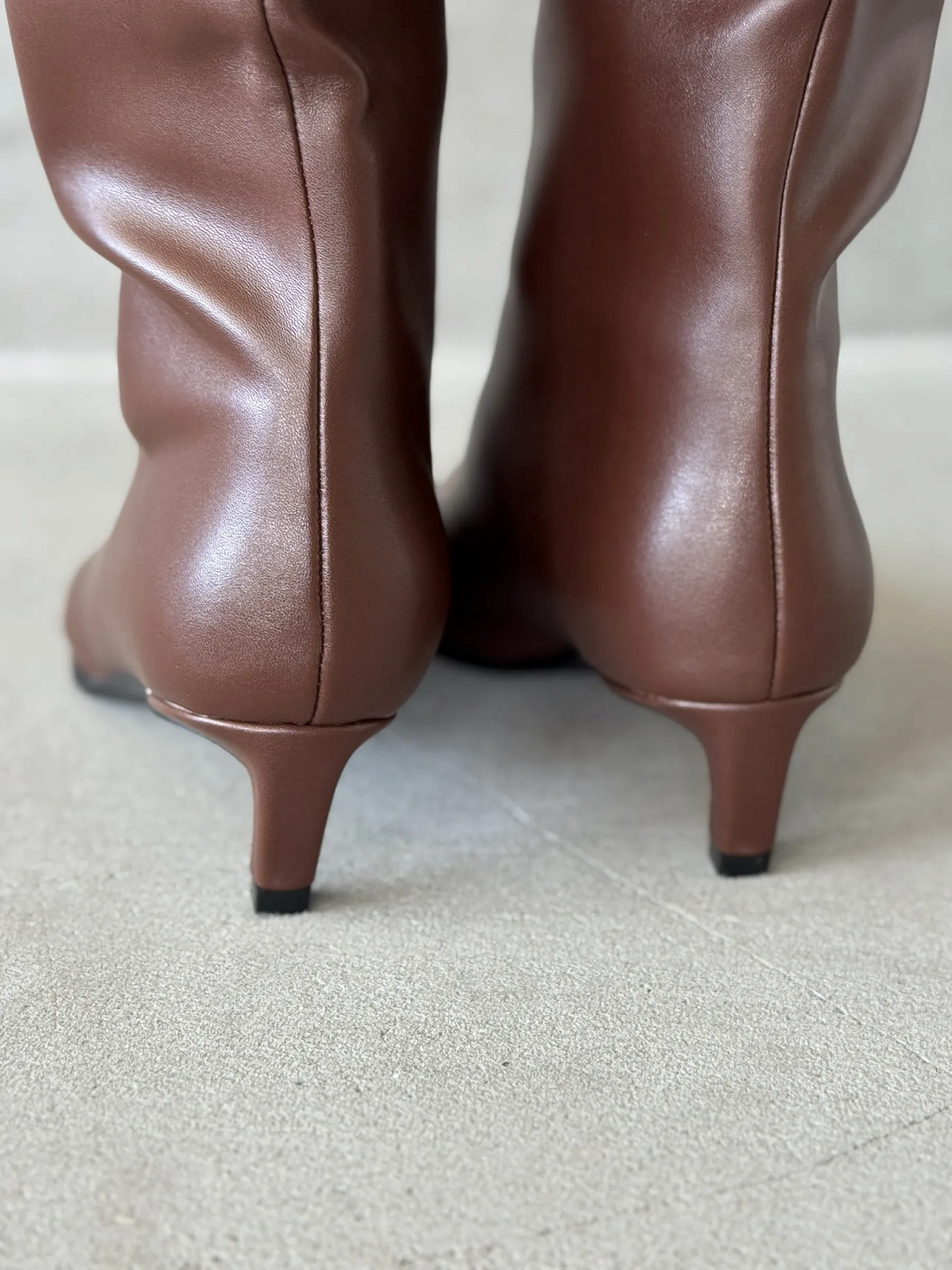 Ботильоны женские экокожа