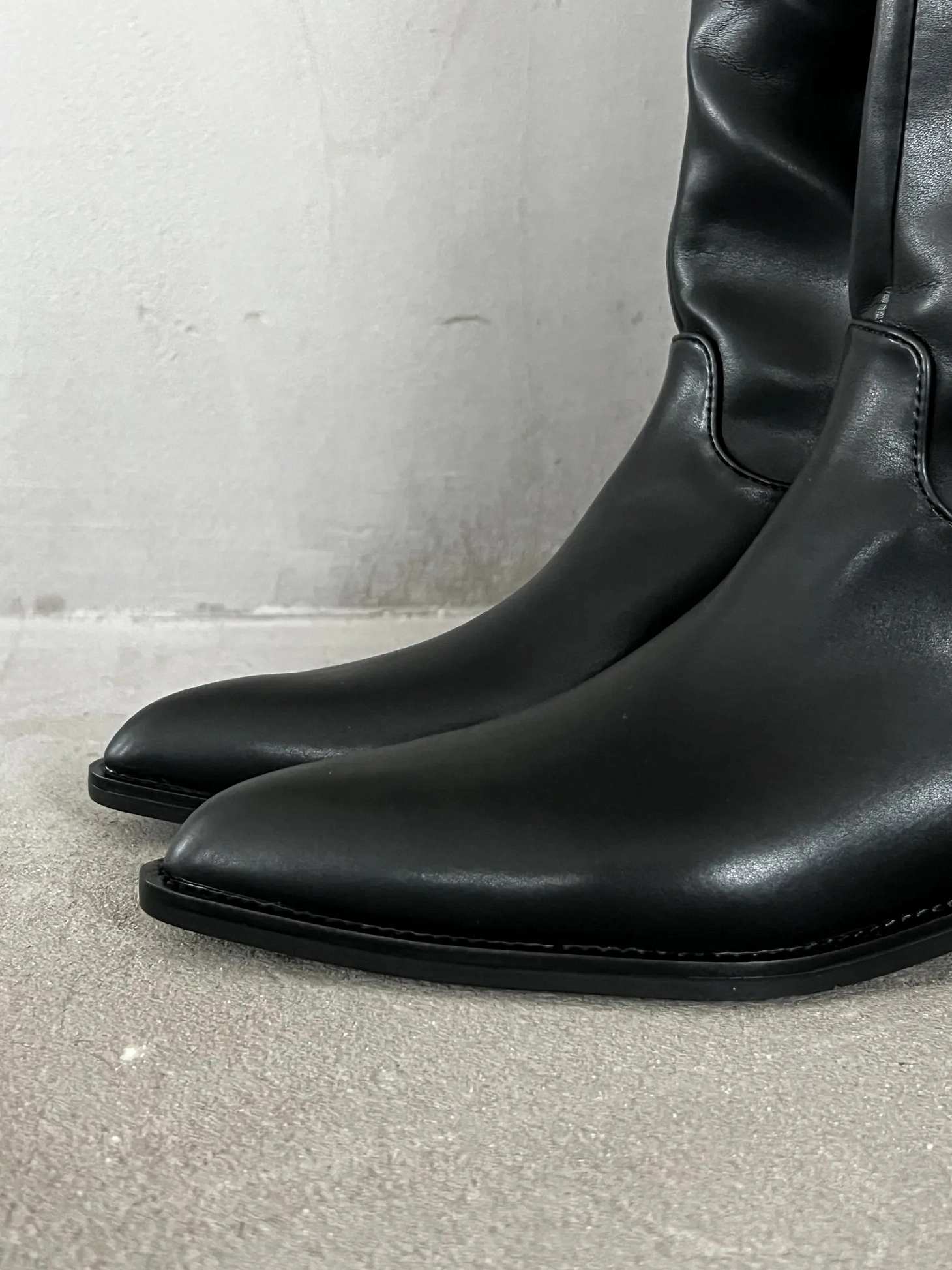 Сапоги женские экокожа