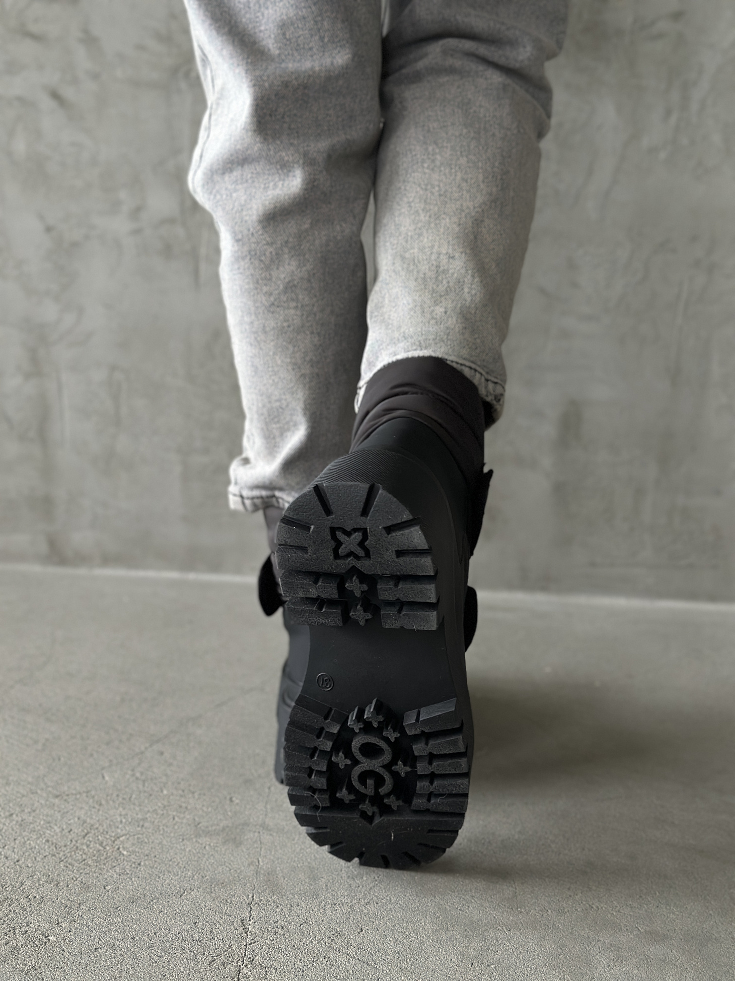 Дутики женские текстиль шерсть