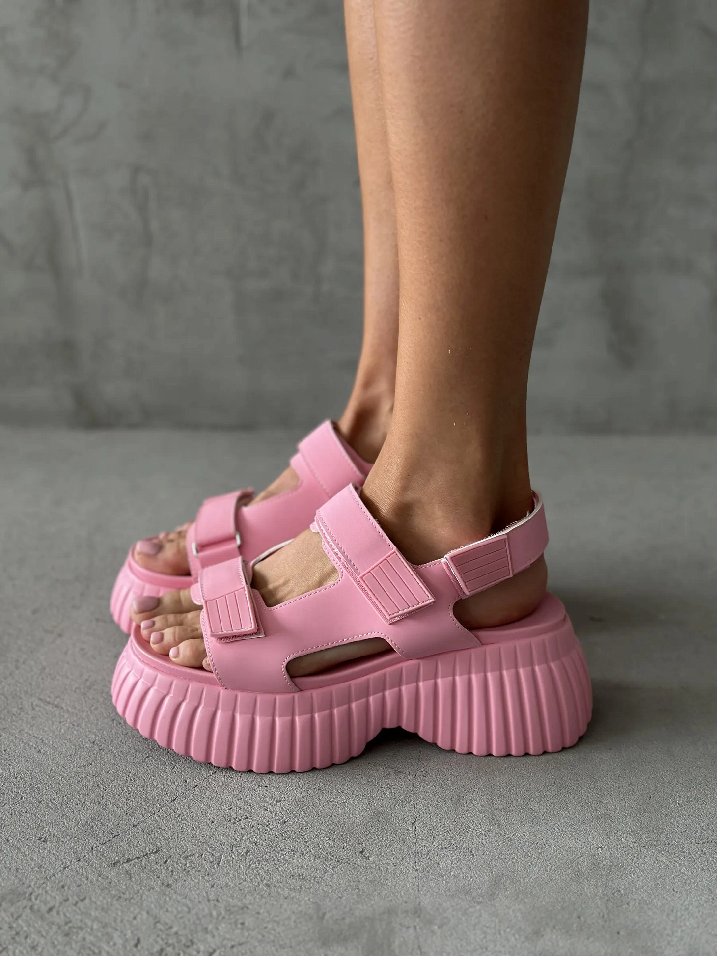 Босоножки женские экокожа