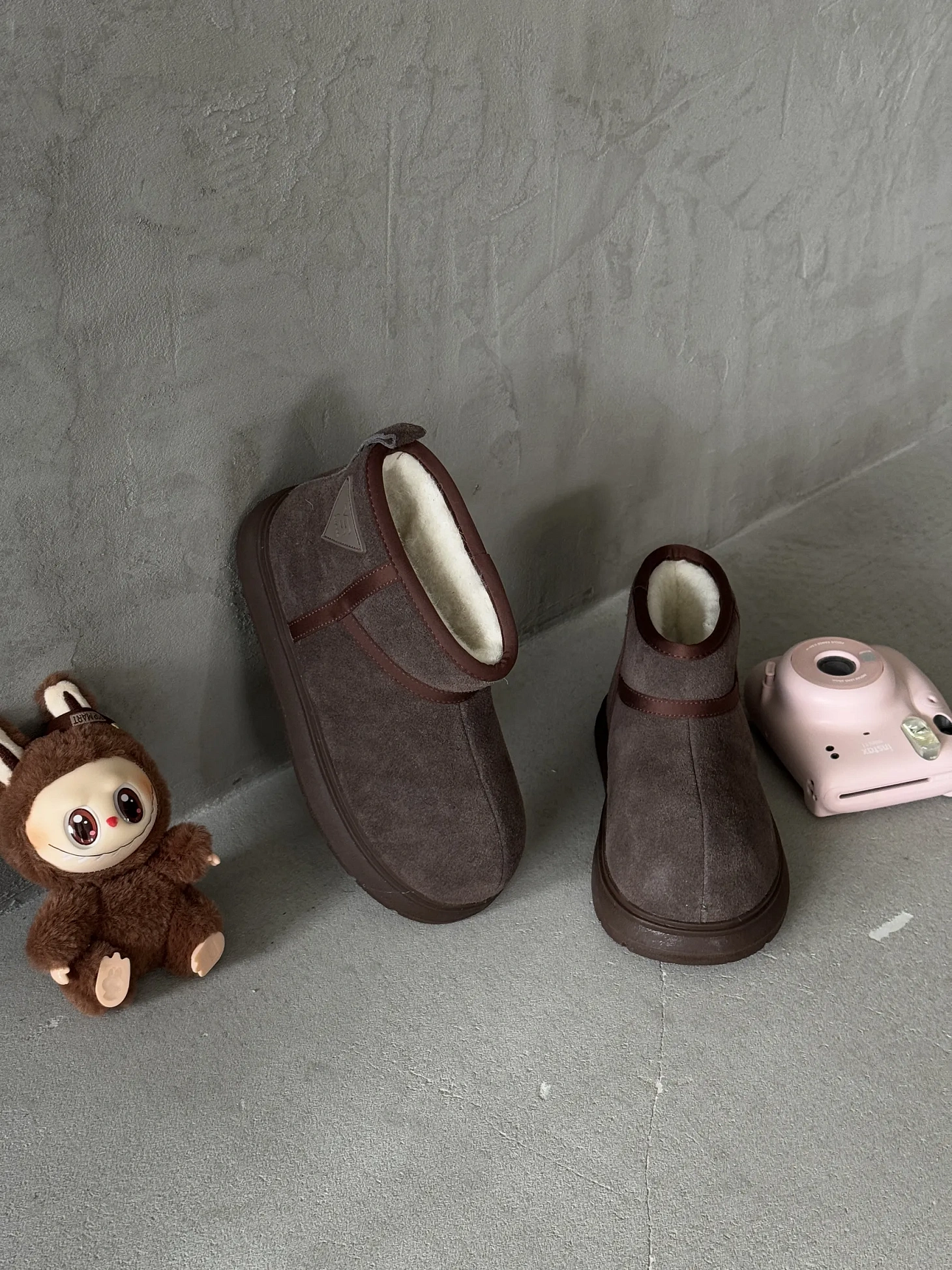 Детские угги зимние на платформе