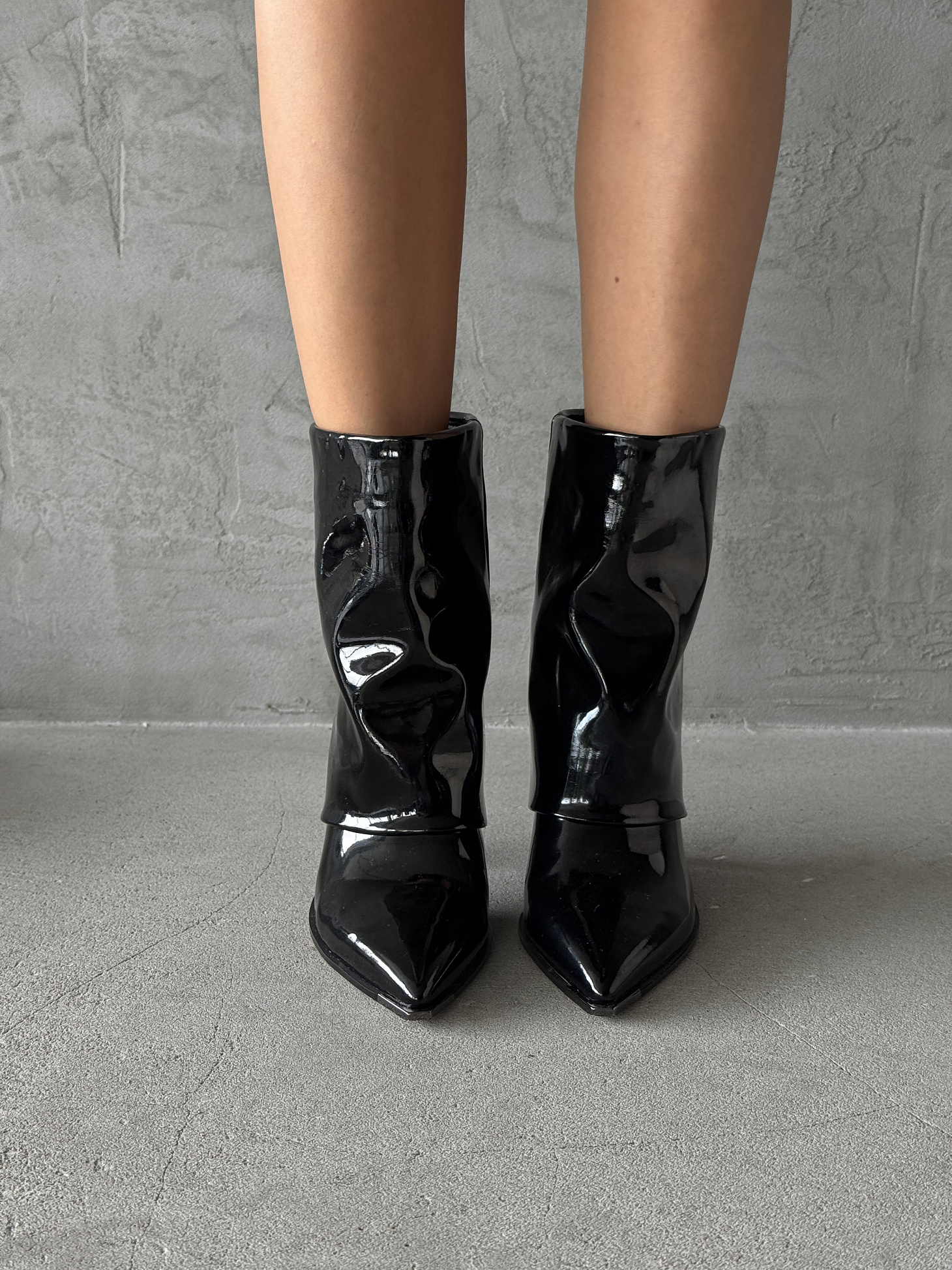 Ботильоны женские экокожа