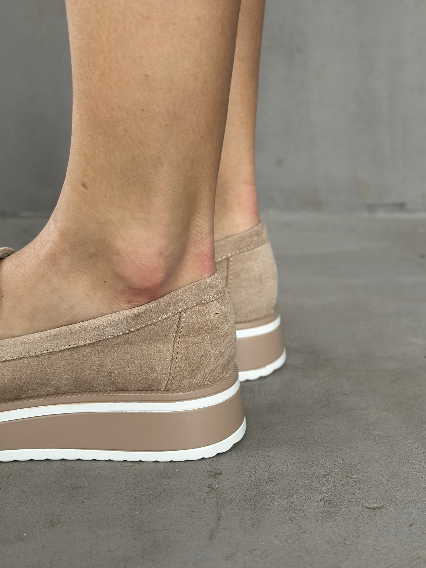 Лоферы женские текстиль