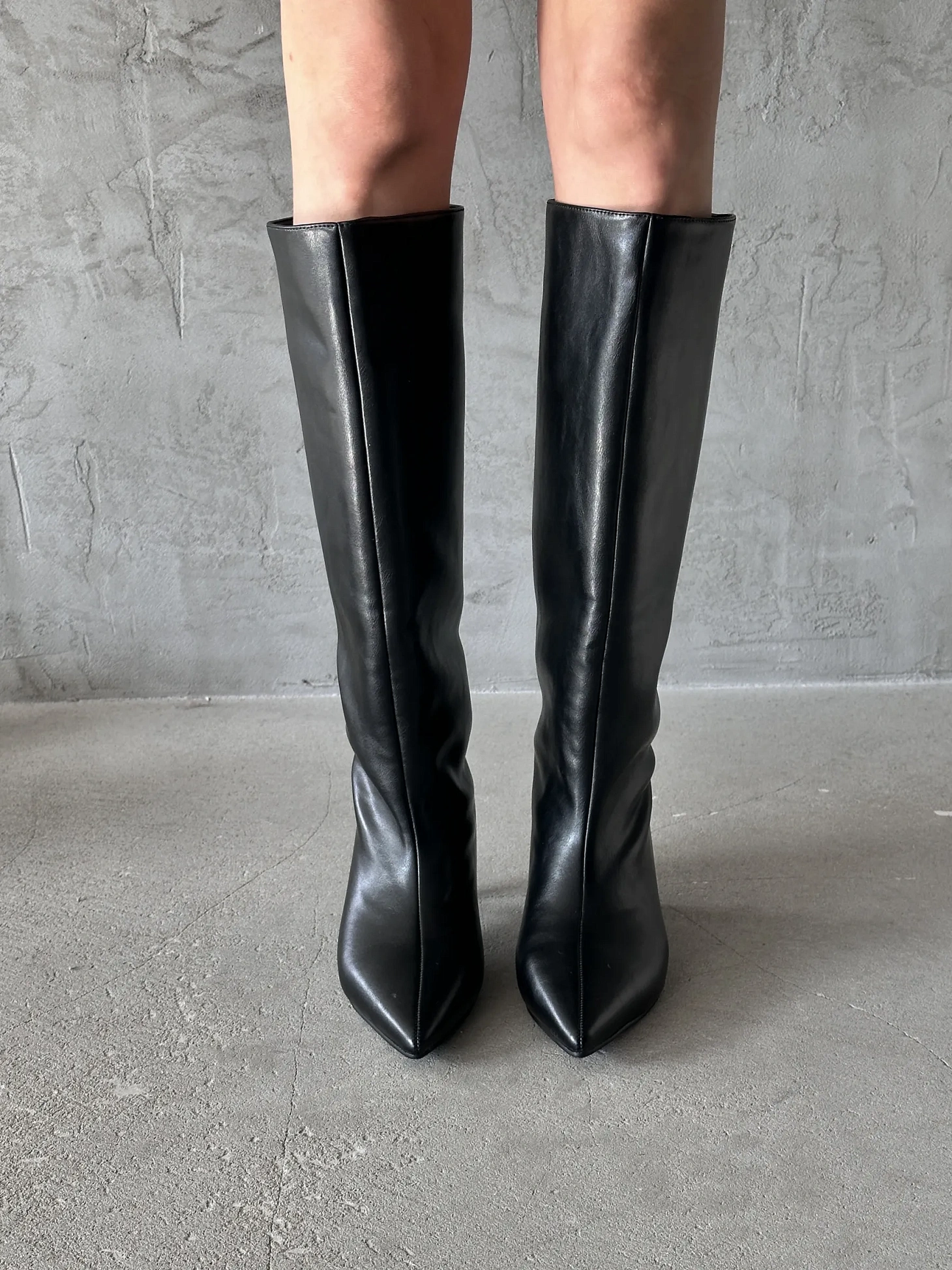 Сапоги женские экокожа