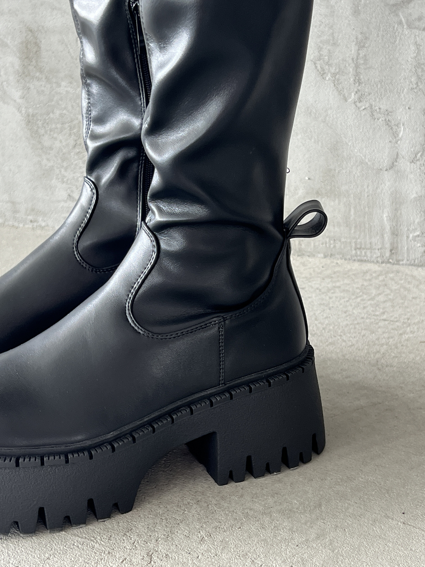 Ботфорты женские экокожа