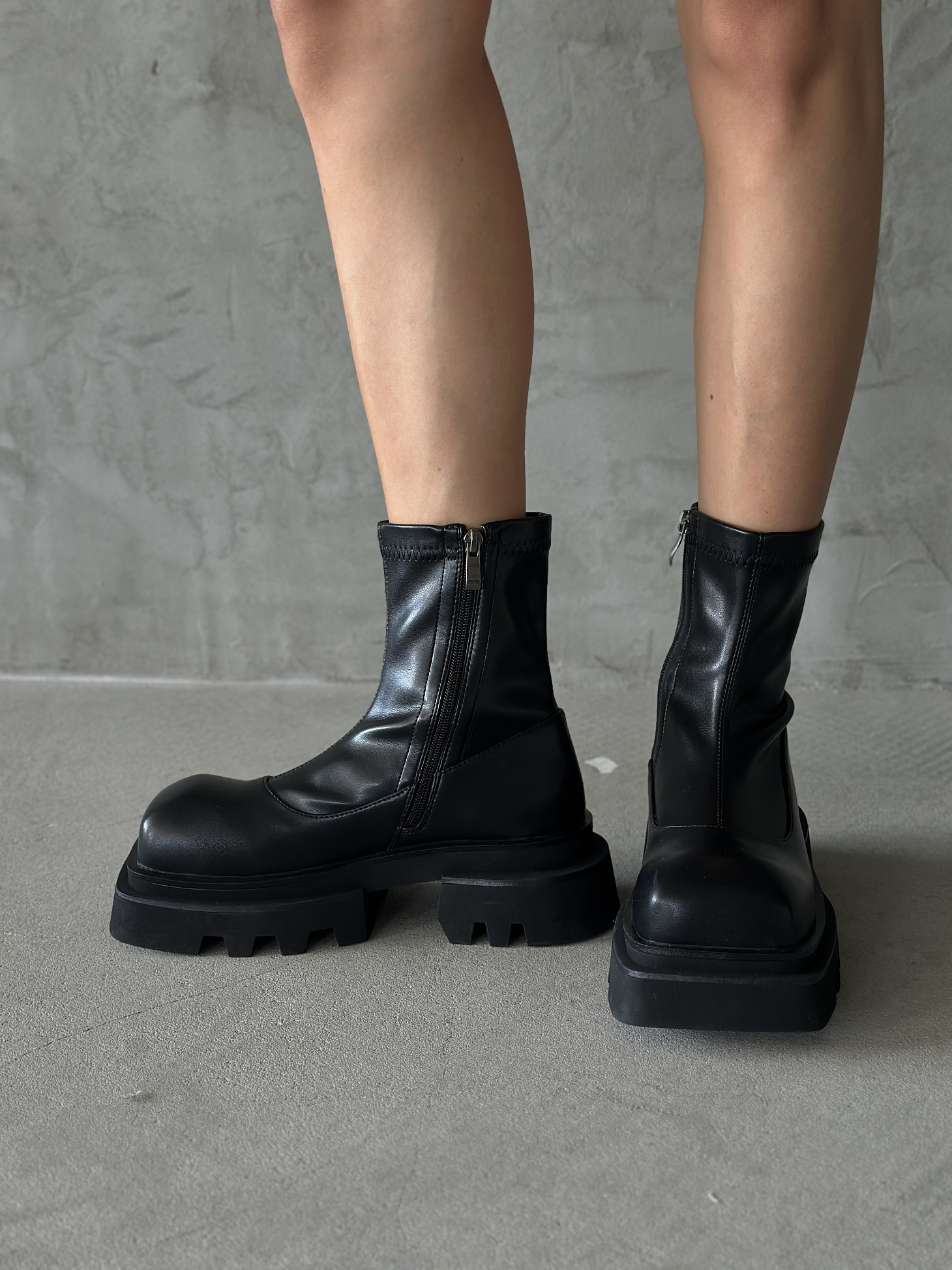 Ботфорты-трансформеры женские экокожа