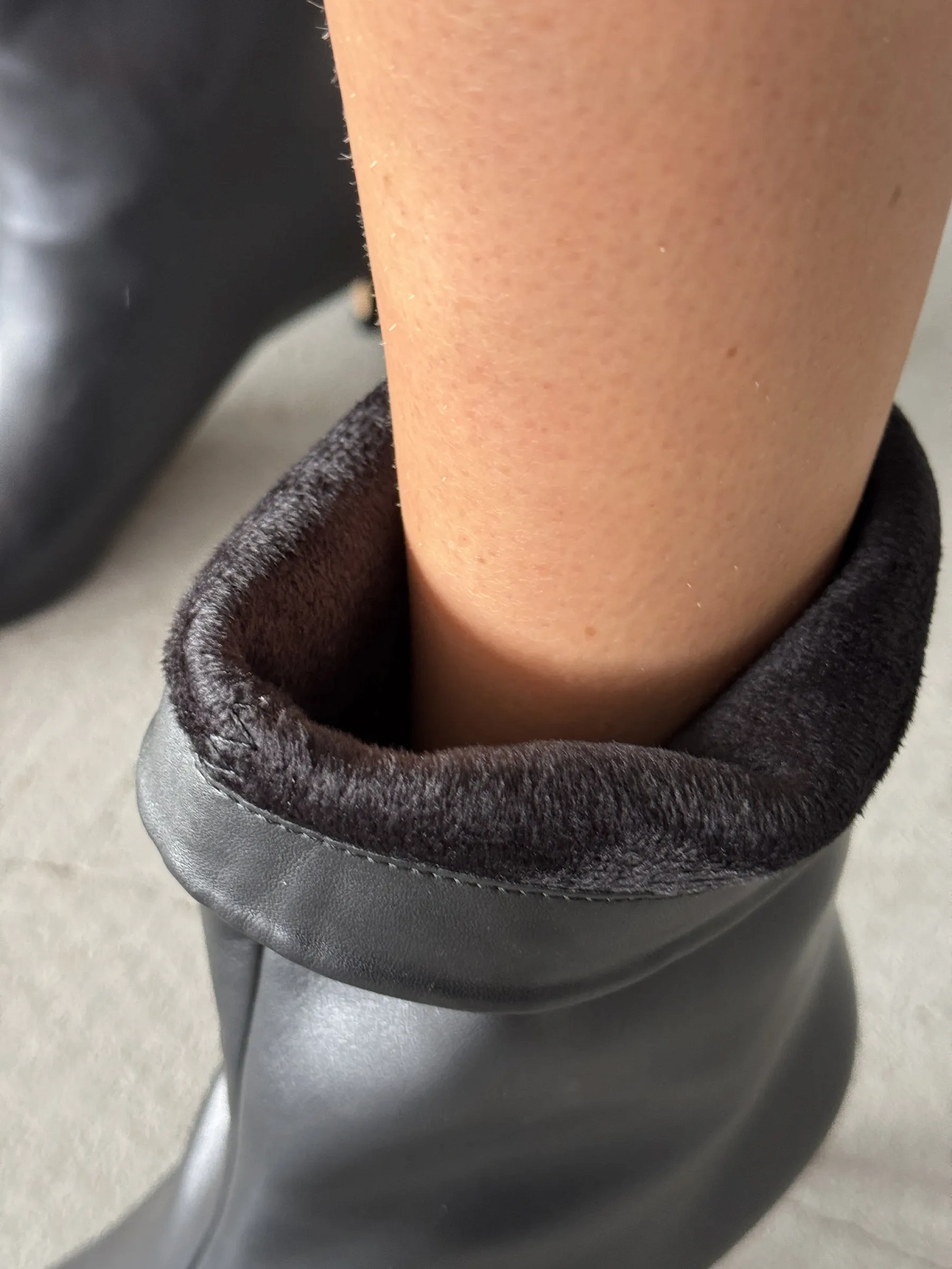 Сапоги женские экокожа