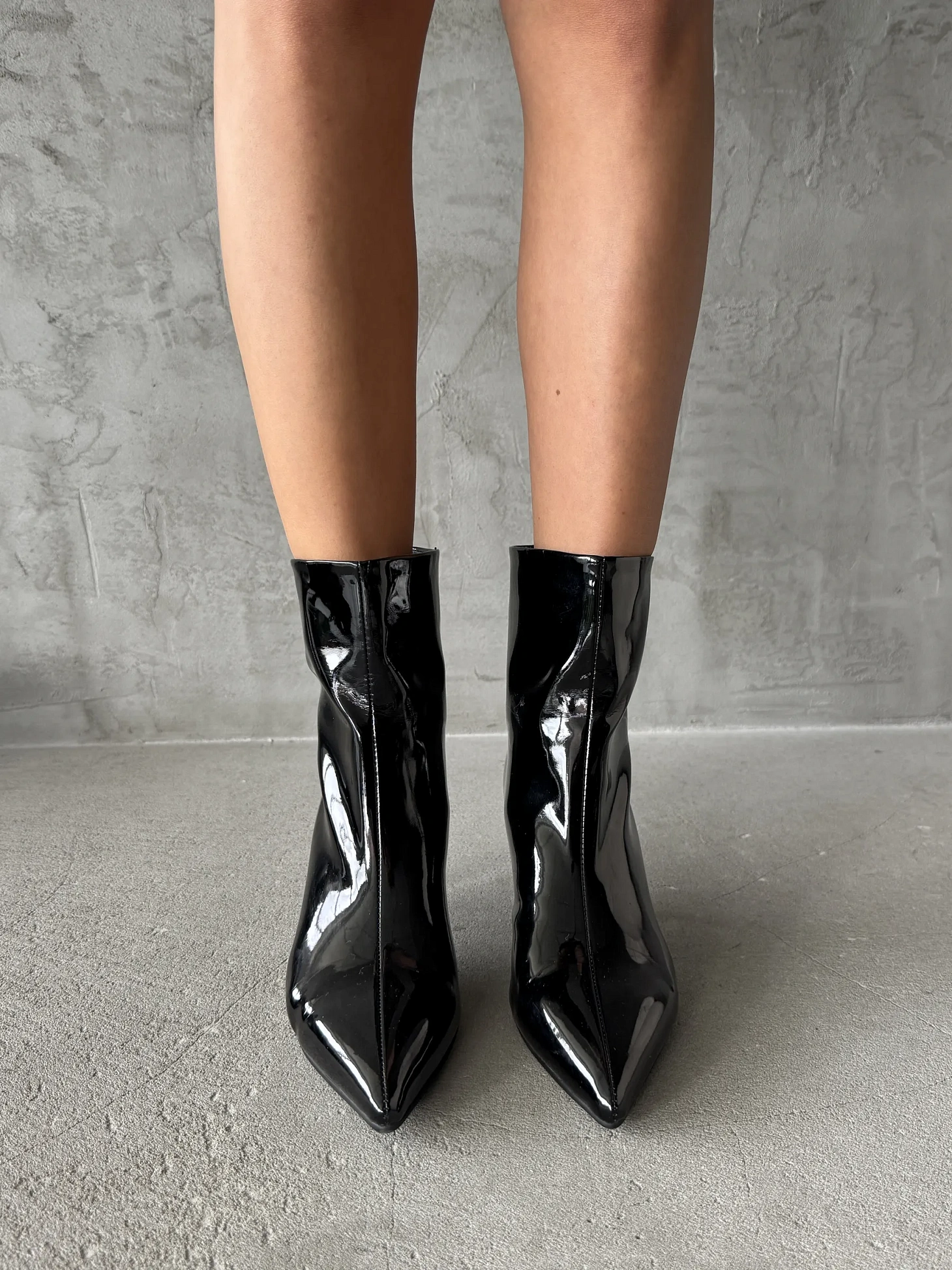 Ботильоны женские экокожа