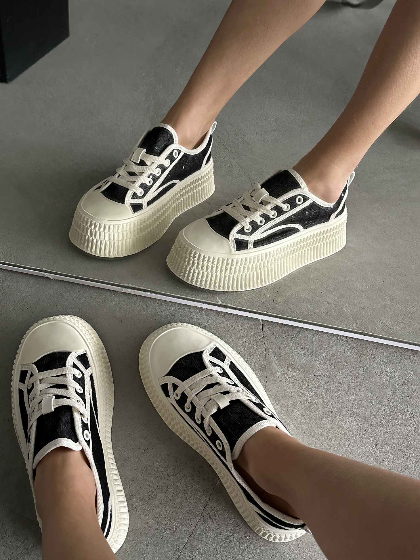 Кеды женские текстиль