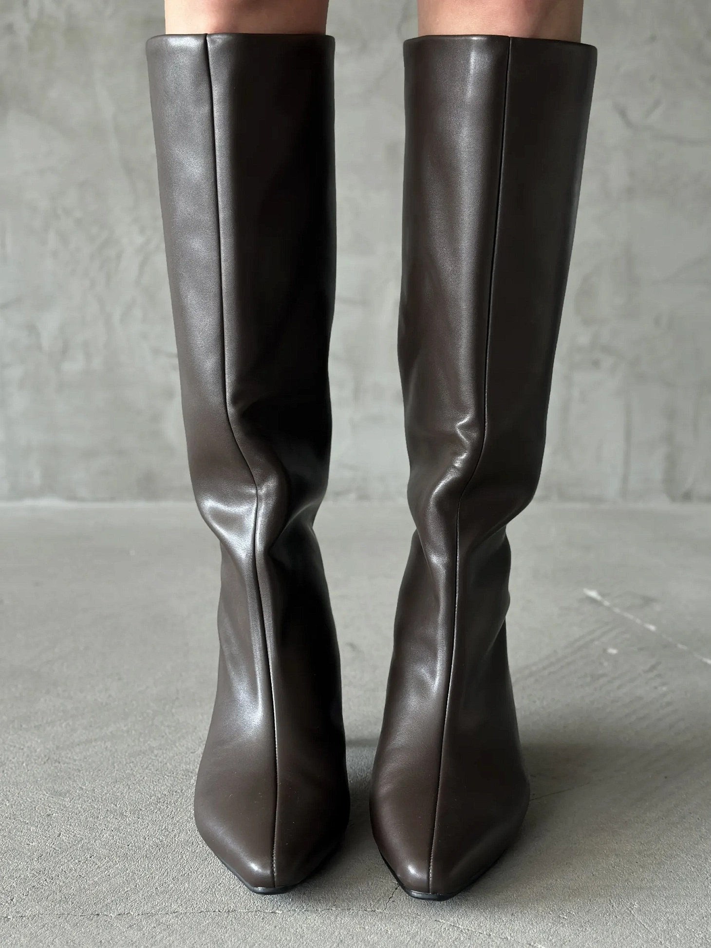 Сапоги женские экокожа