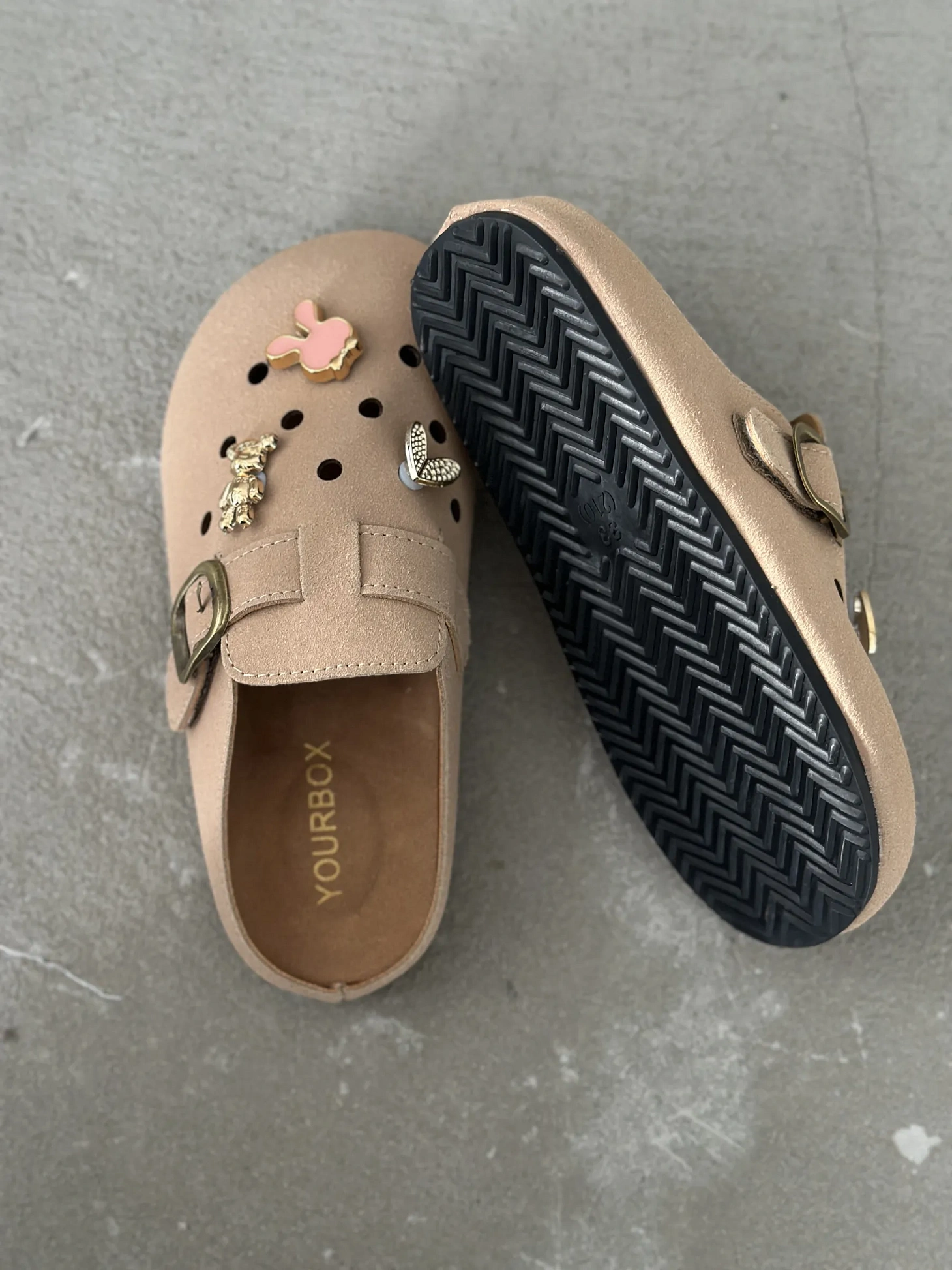 Летние сабо подростковые с закрытым носом