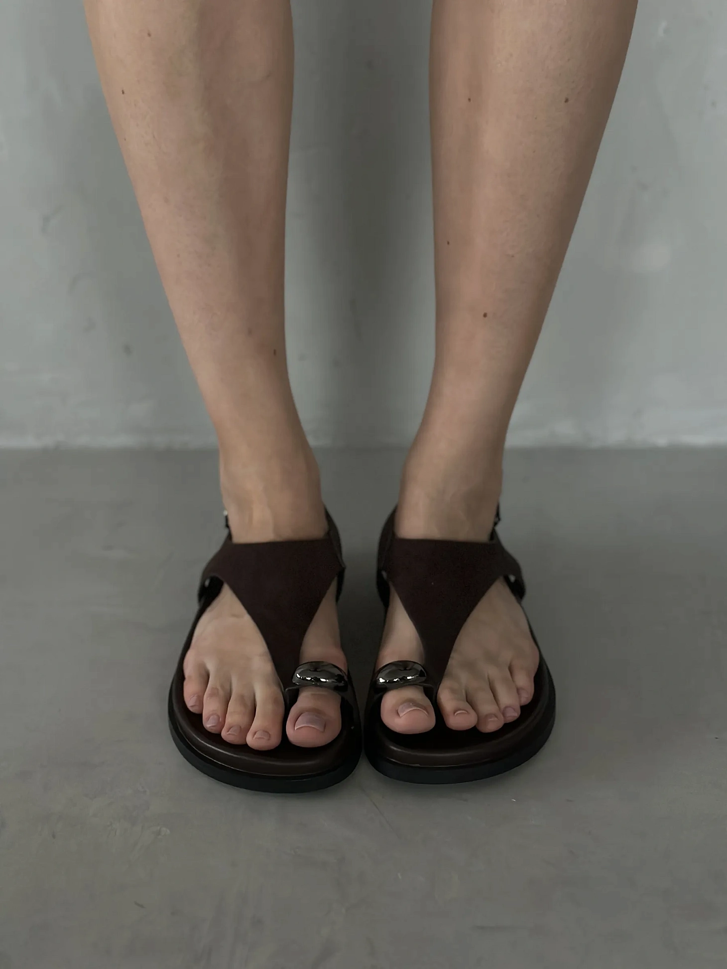 Летние босоножки женские с закрытым носом