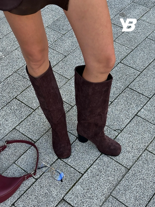 Сапоги женские текстиль