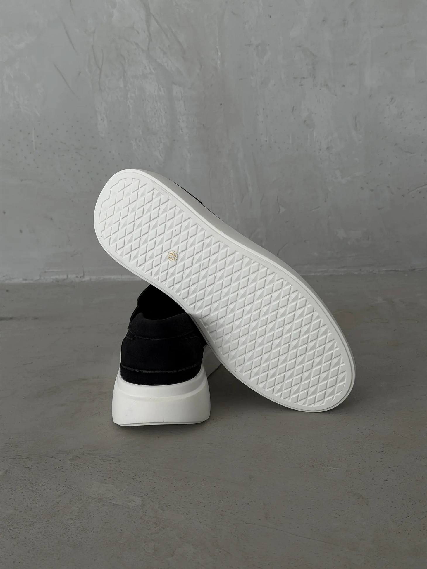 Лоферы на платформе высокой подошве