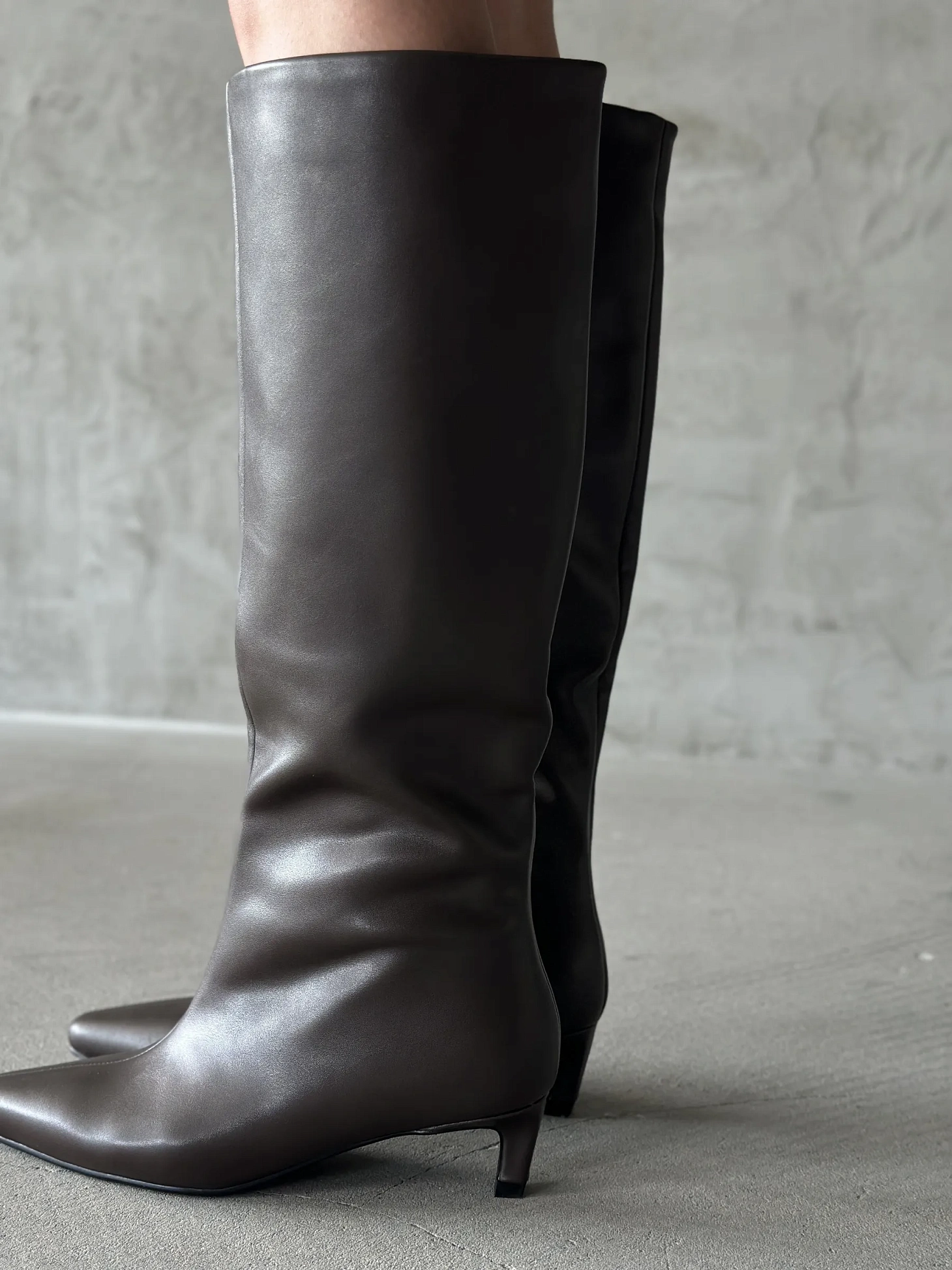 Сапоги женские экокожа