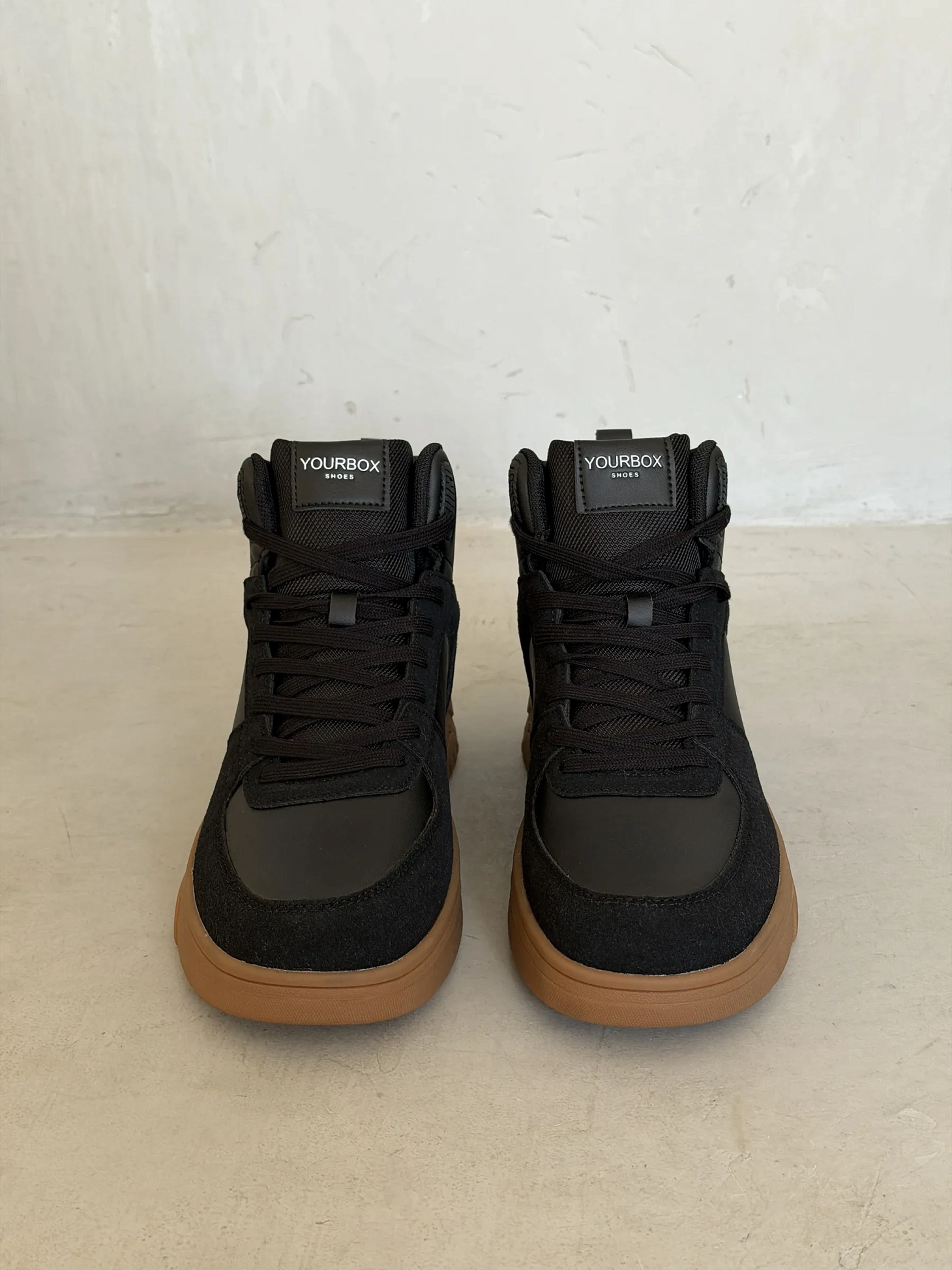 Демисезонные кроссовки мужские высокие кеды