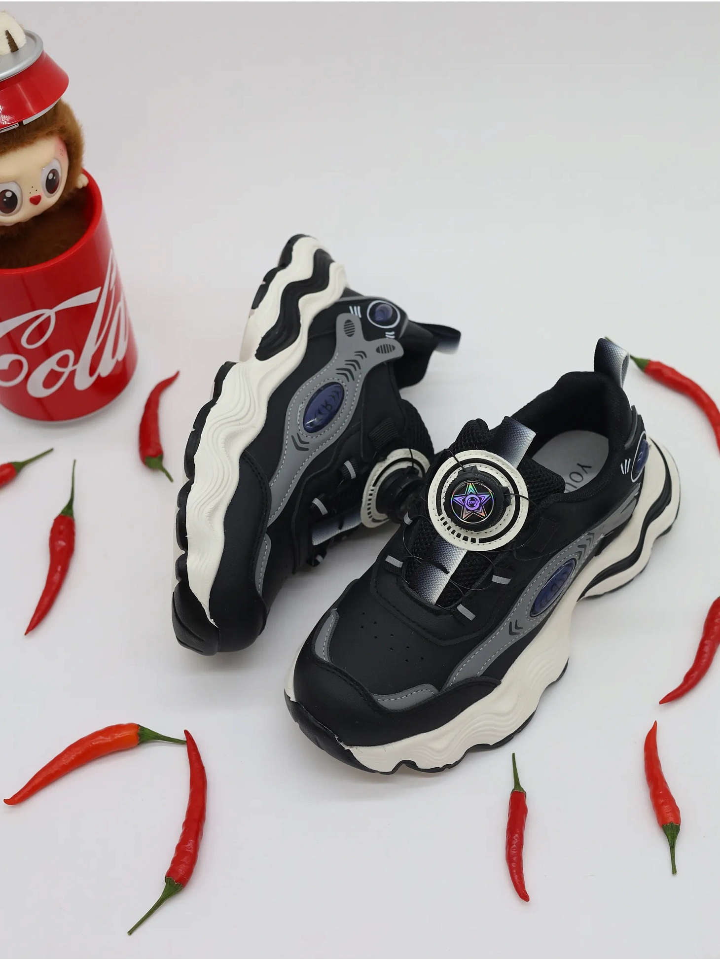 Демисезонные кроссовки детские на платформе