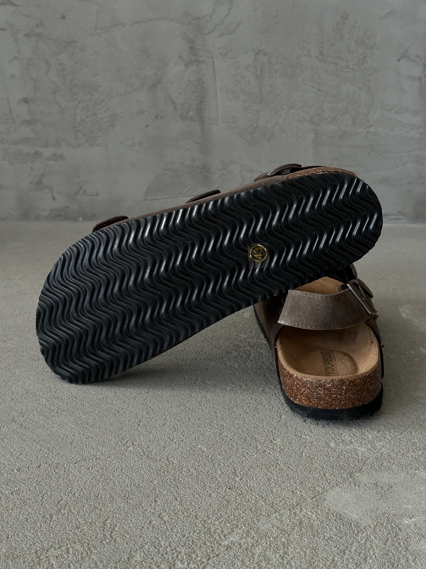 Летние шлепанцы мужские биркенштоки на платформе