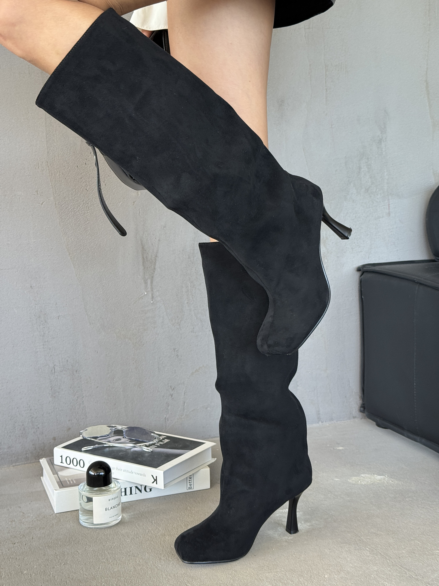 Сапоги женские текстиль