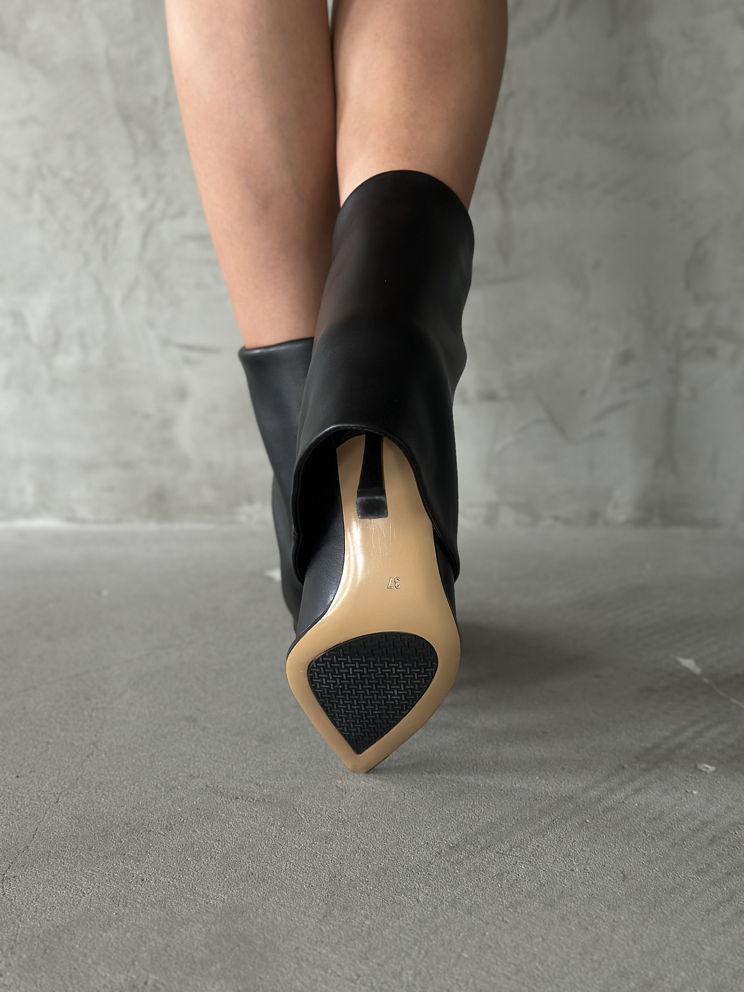 Ботильоны женские экокожа