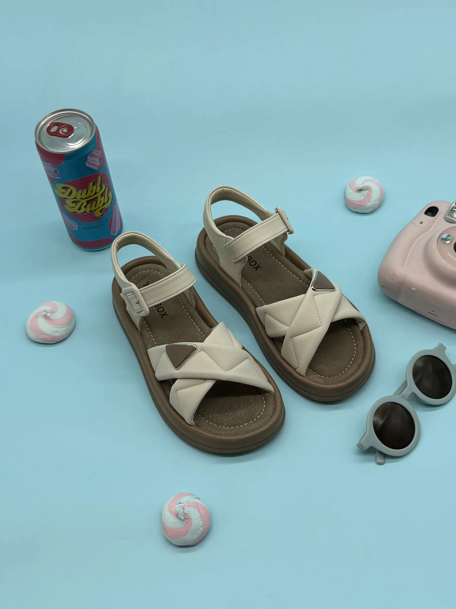 Летние босоножки на платформе