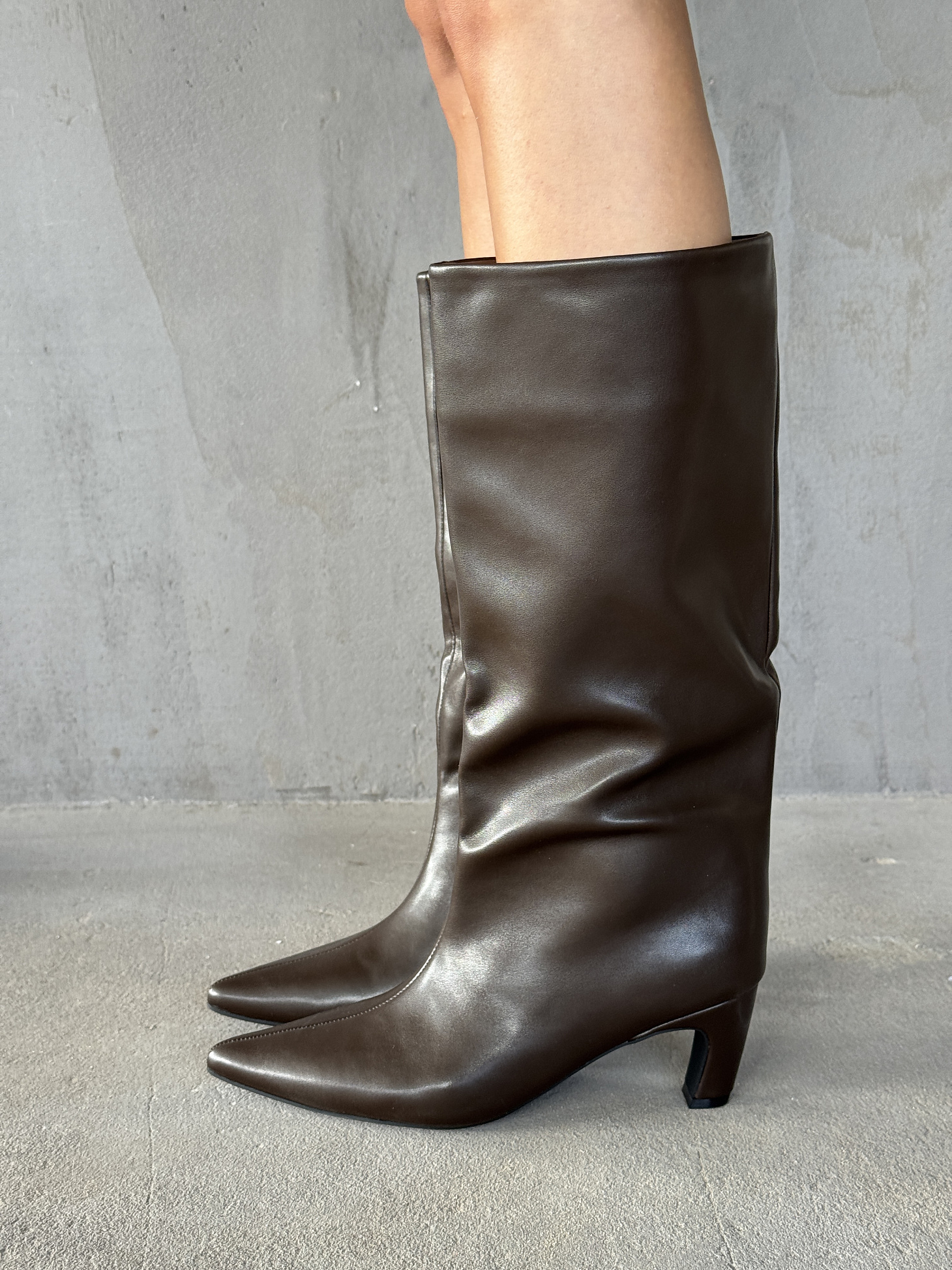 Сапоги женские экокожа