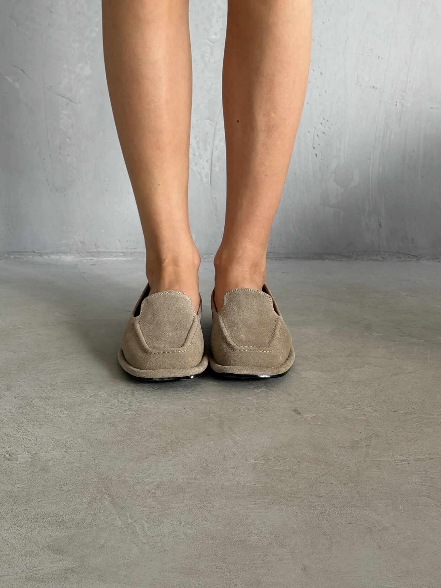 Лоферы на тонкой подошве