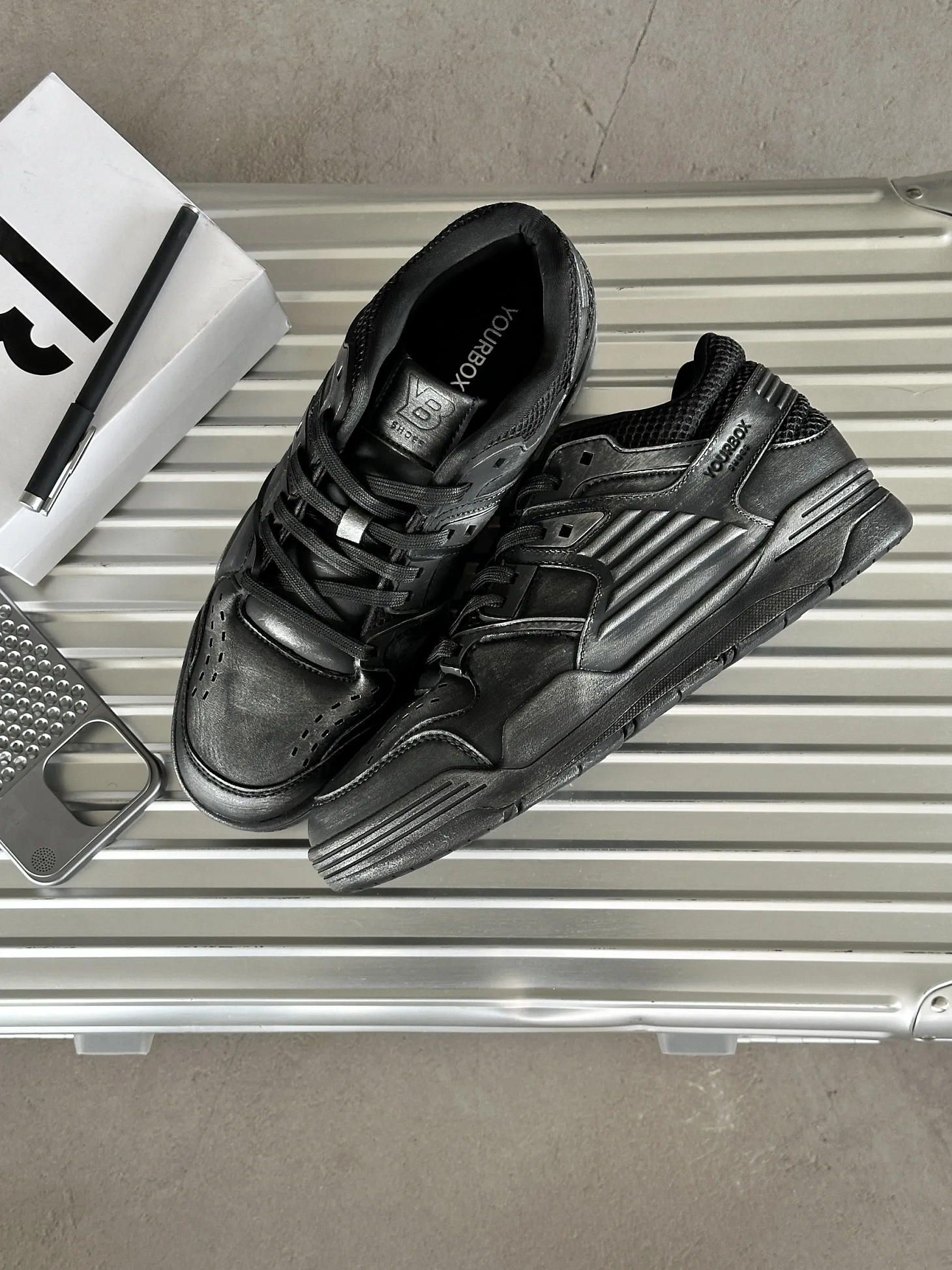 Демисезонные мужские кроссовки высокие кеды