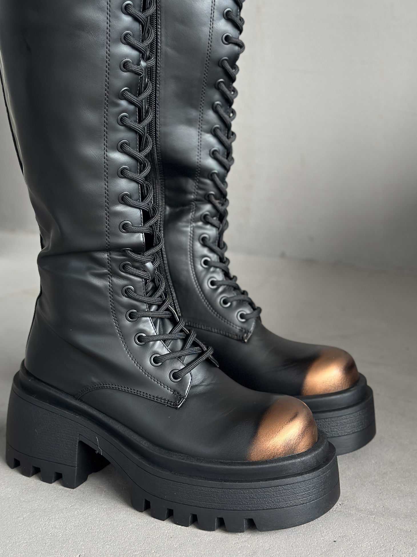 Сапоги женские экокожа еврошерсть