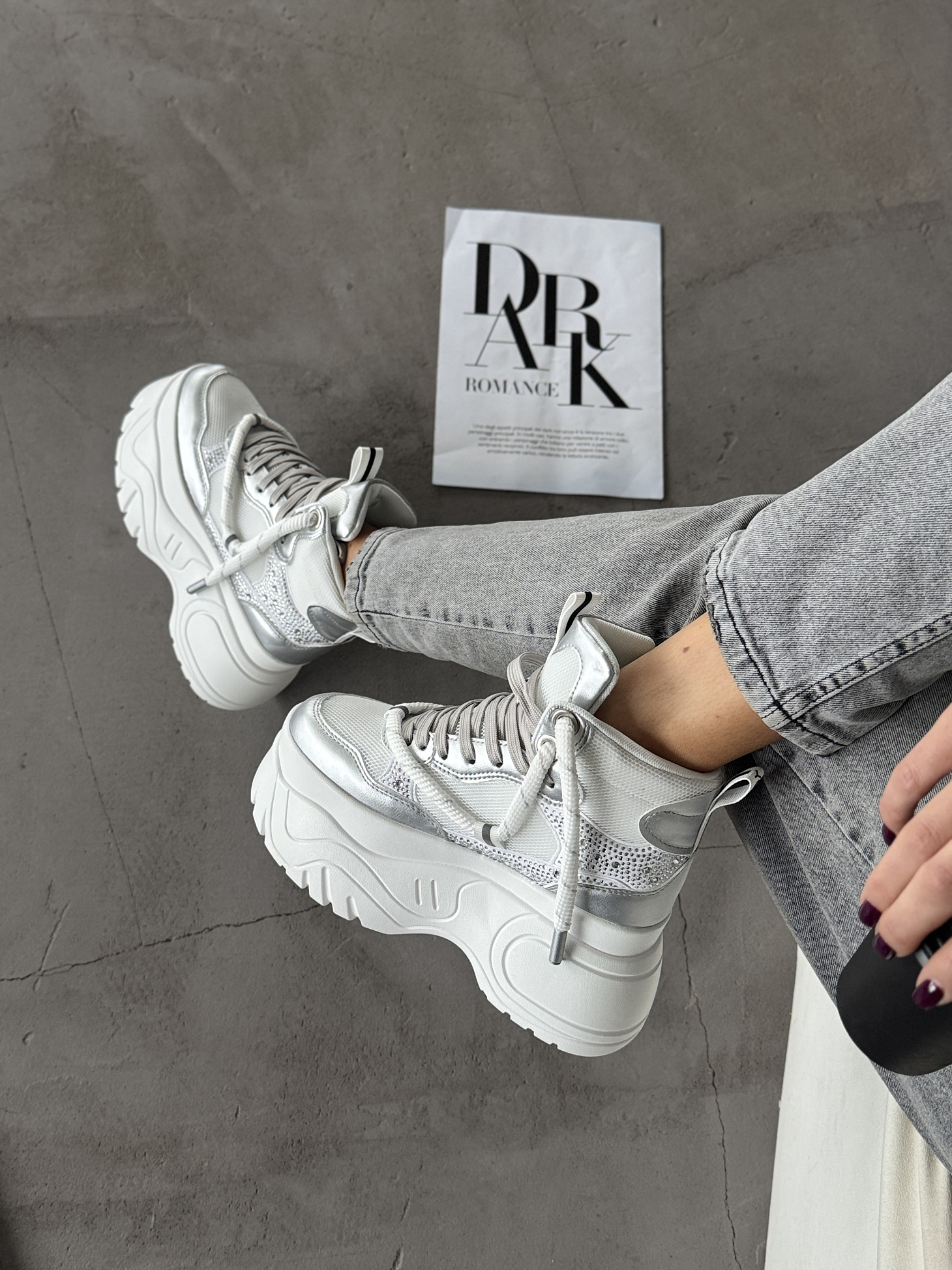 Ботинки женские экокожа