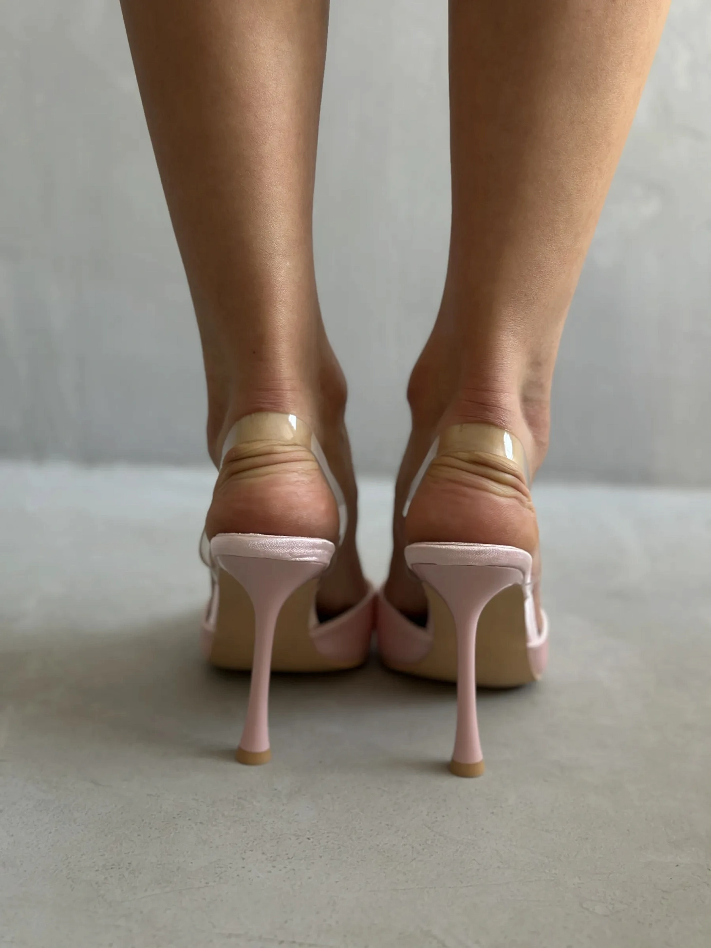 Туфли на высоком каблуке мюли лодочки