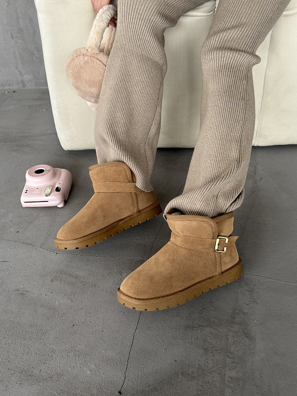 Угги детские натуральная замша шерсть