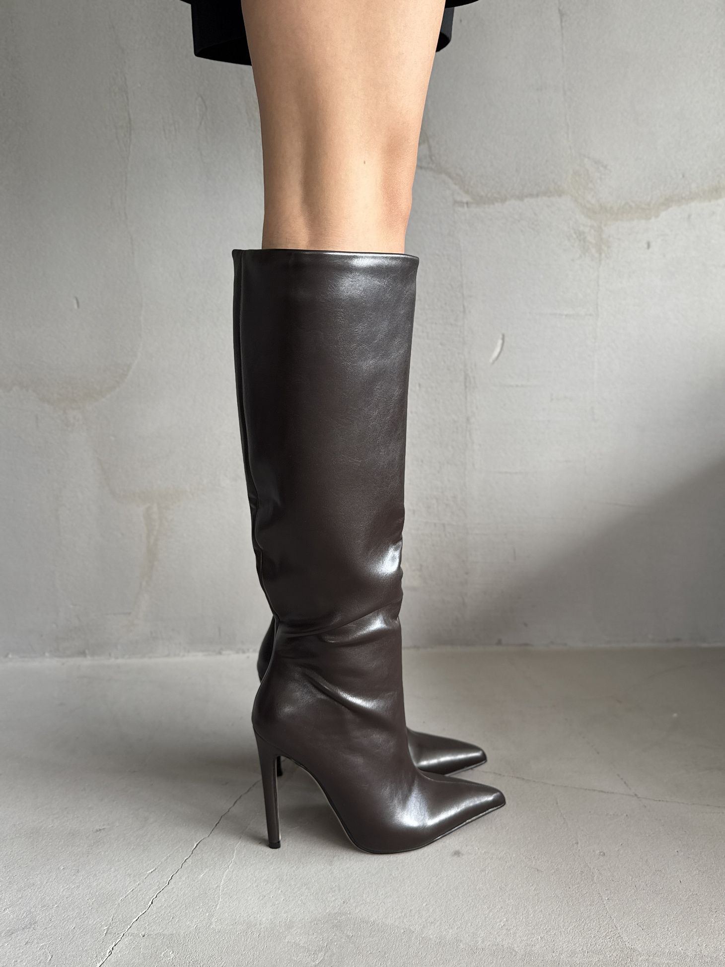 Сапоги женские экокожа