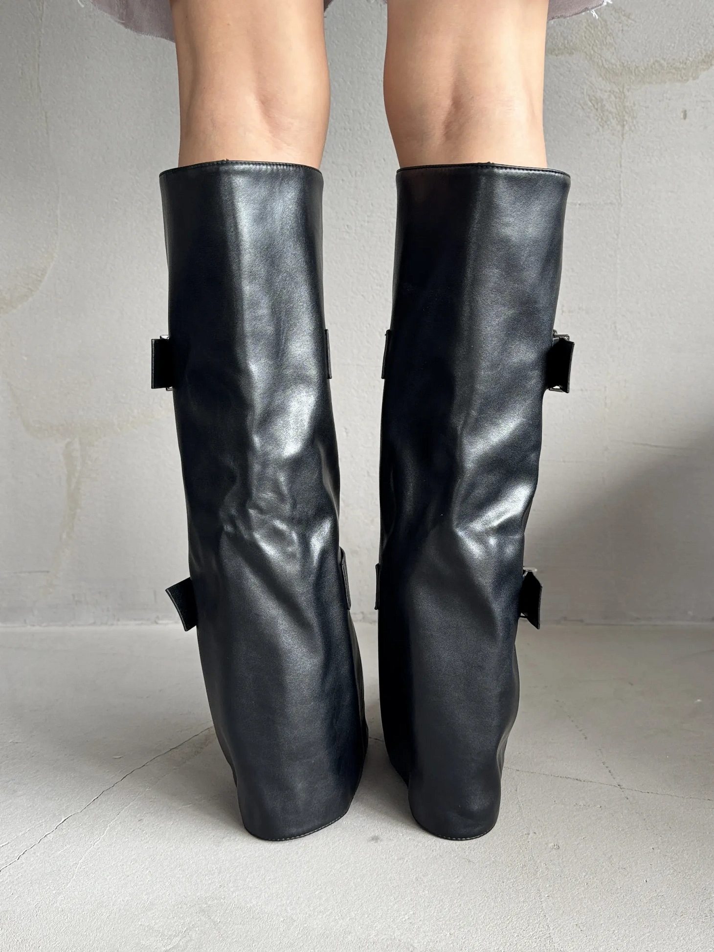 Сапоги женские экокожа